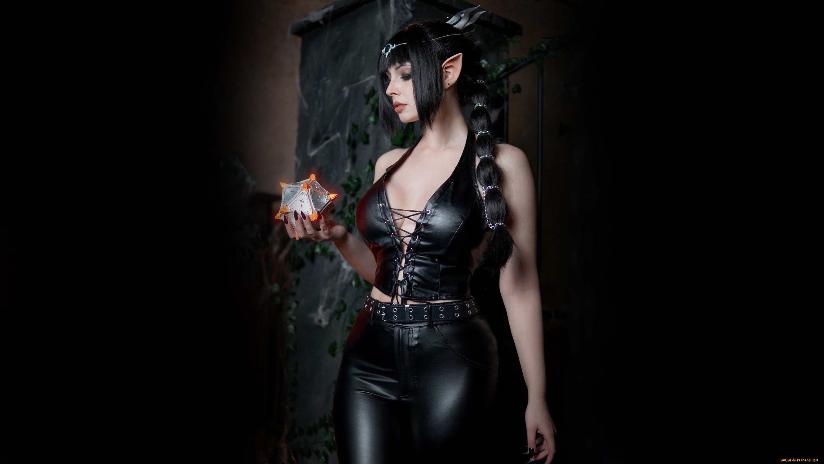 девушки, lunara, kitsune, baldurs, gate, 3, shadowheart, lunara, kitsune