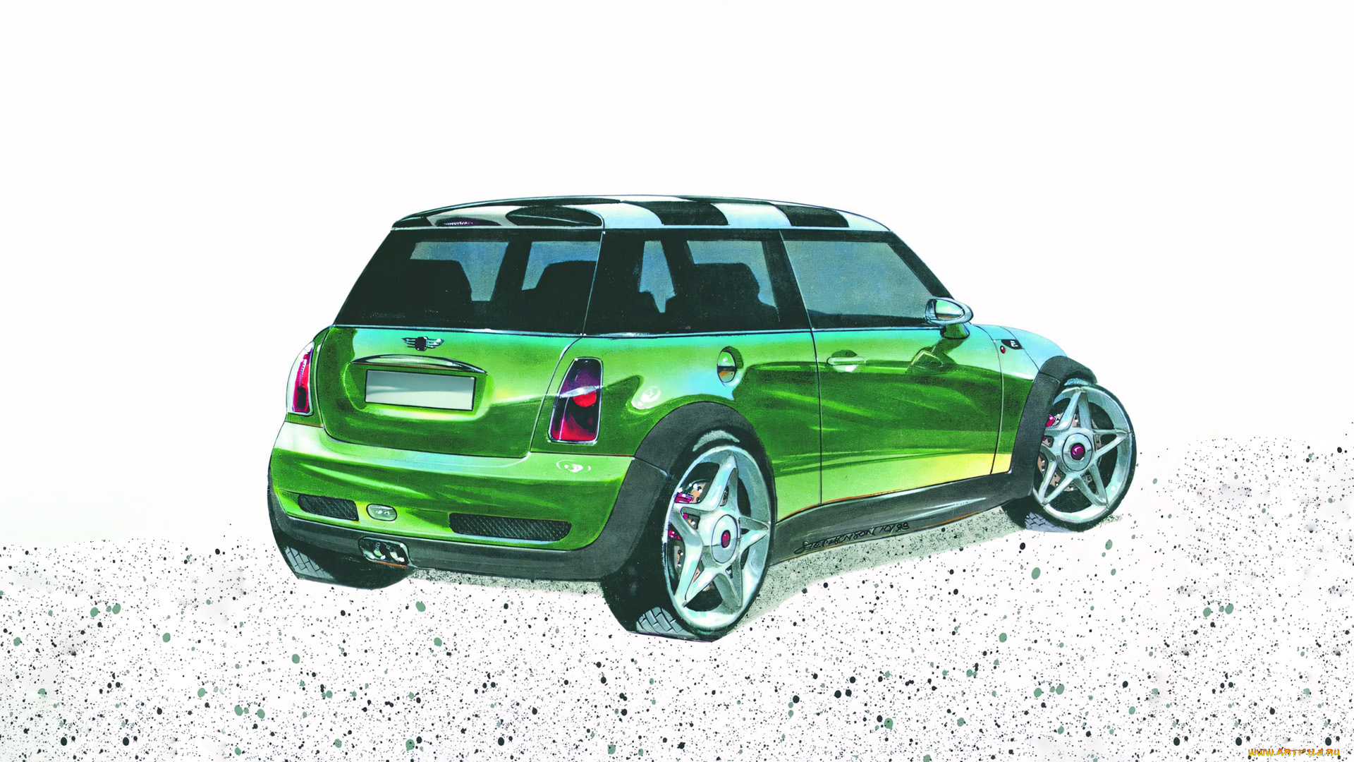 295773, рисованное, авто, мото, автомобиль