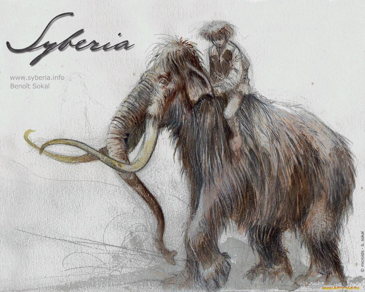 syberia, видео, игры, мамонт