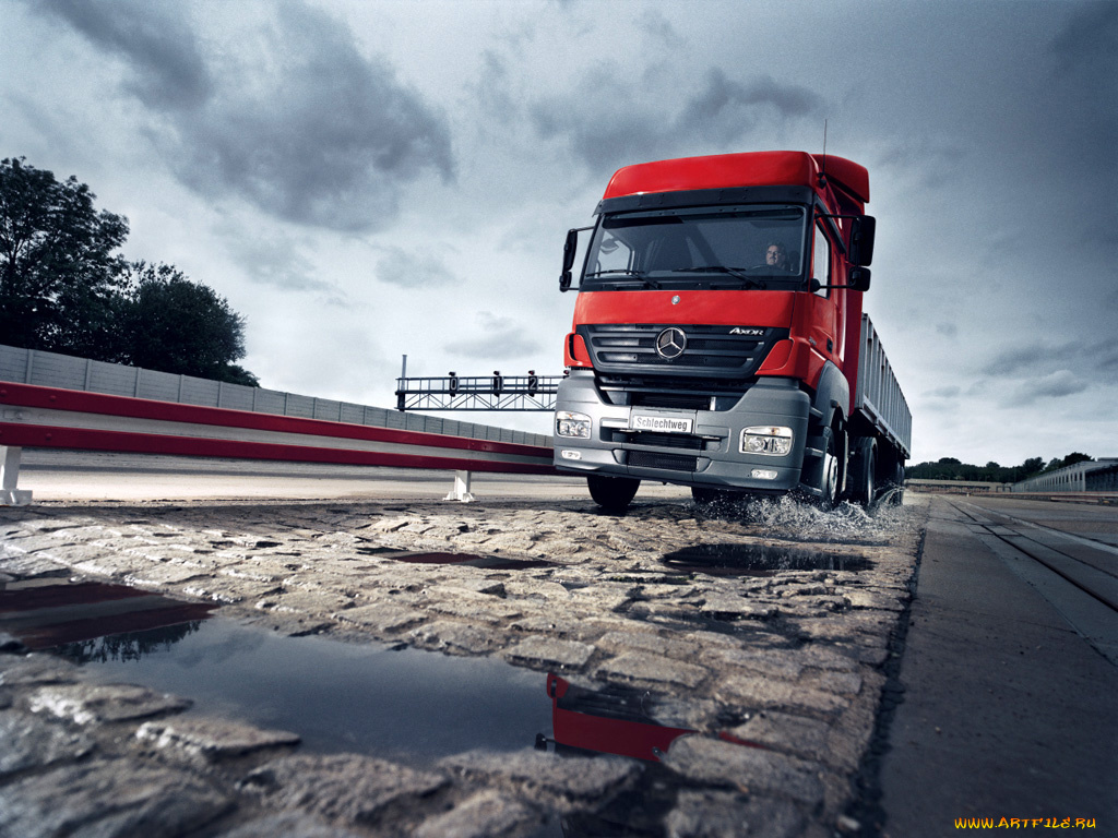 автомобили, mercedes, trucks