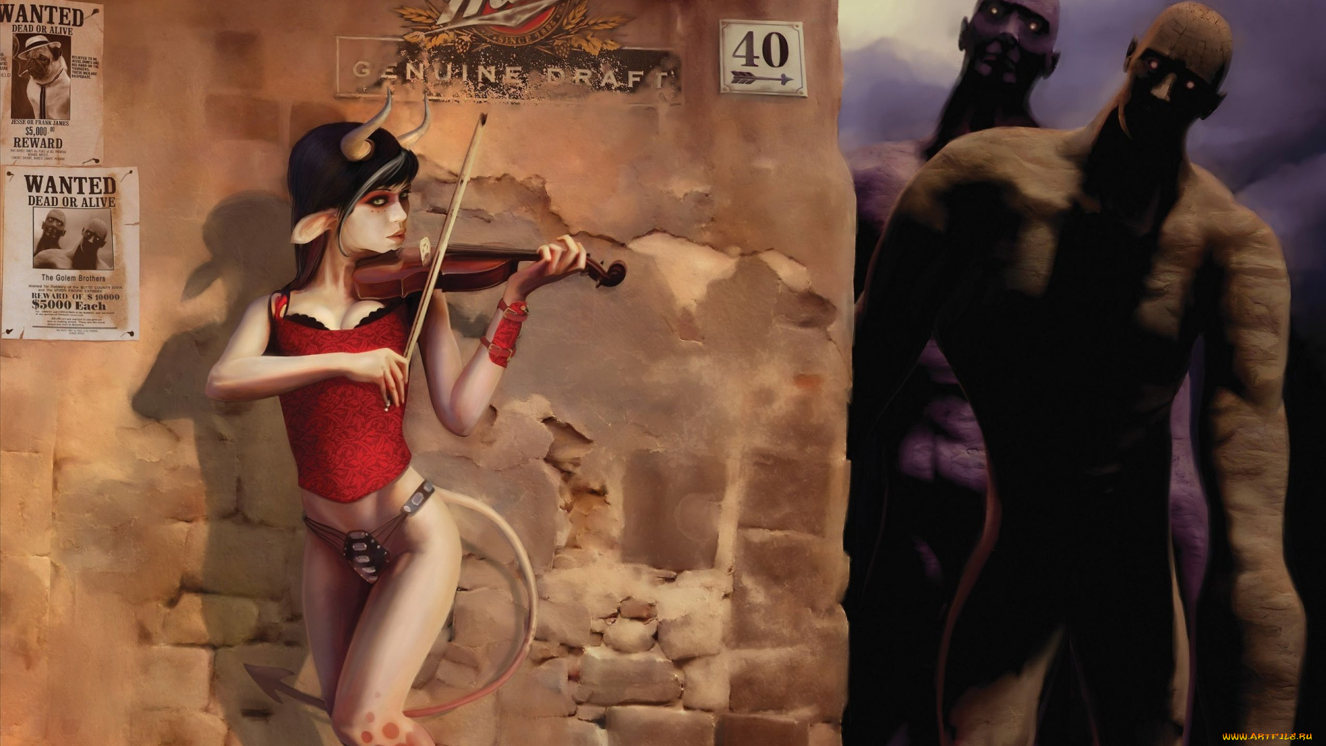 фэнтези, красавицы, чудовища