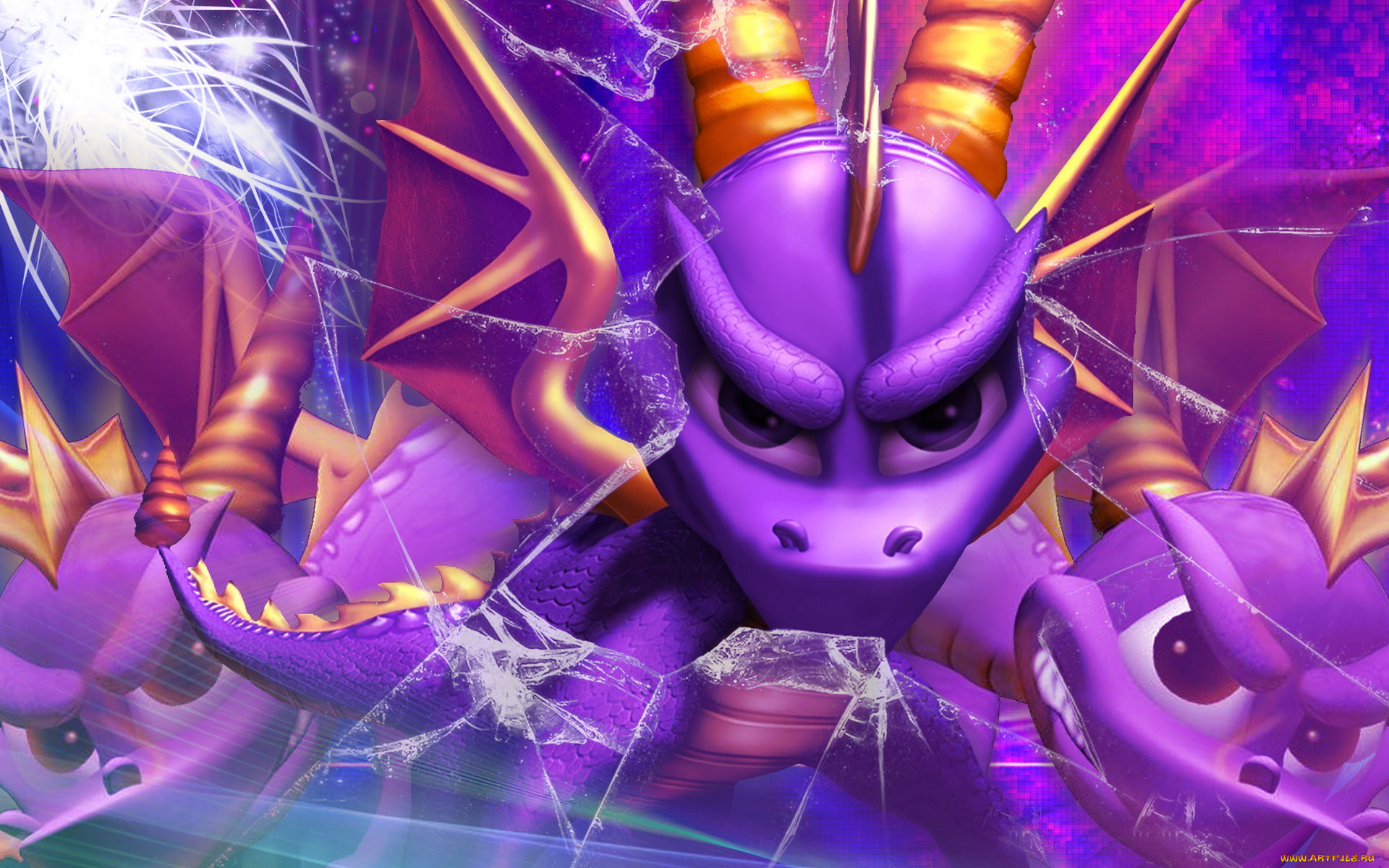 видео, игры, spyro, year, of, the, dragon