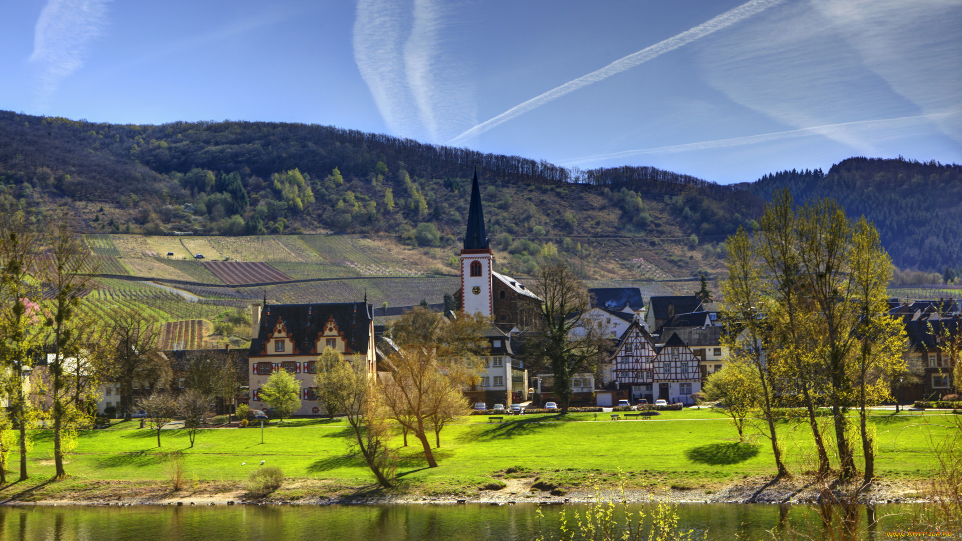 города, пейзажи, бруттиг-фанк, германия