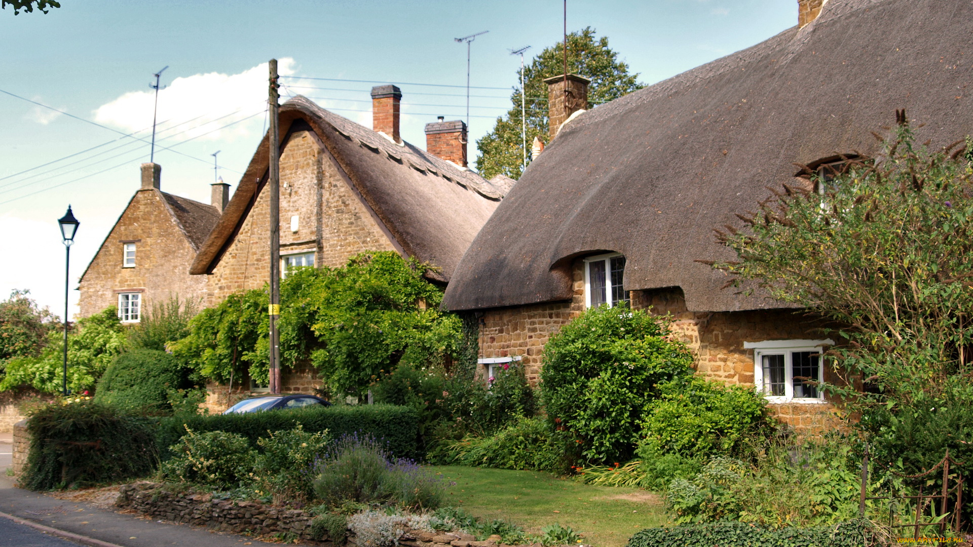 города, улицы, площади, набережные, великобритания, оксфордшир, блоксхем