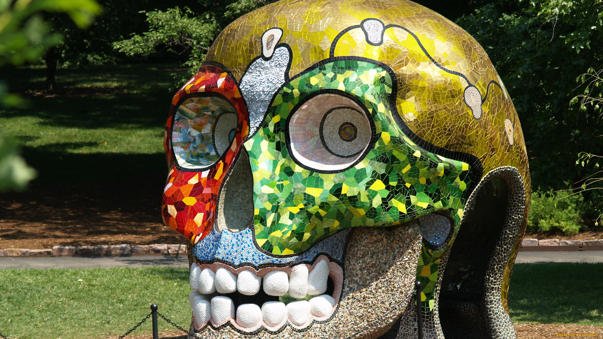 природа, парк, миссури, ботанический