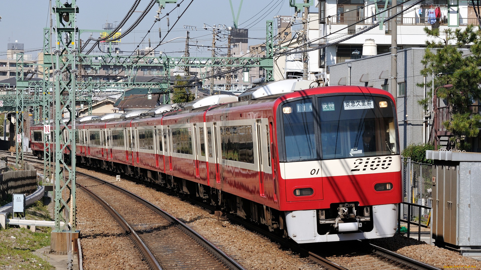 техника, электрички, рельсы, поезд