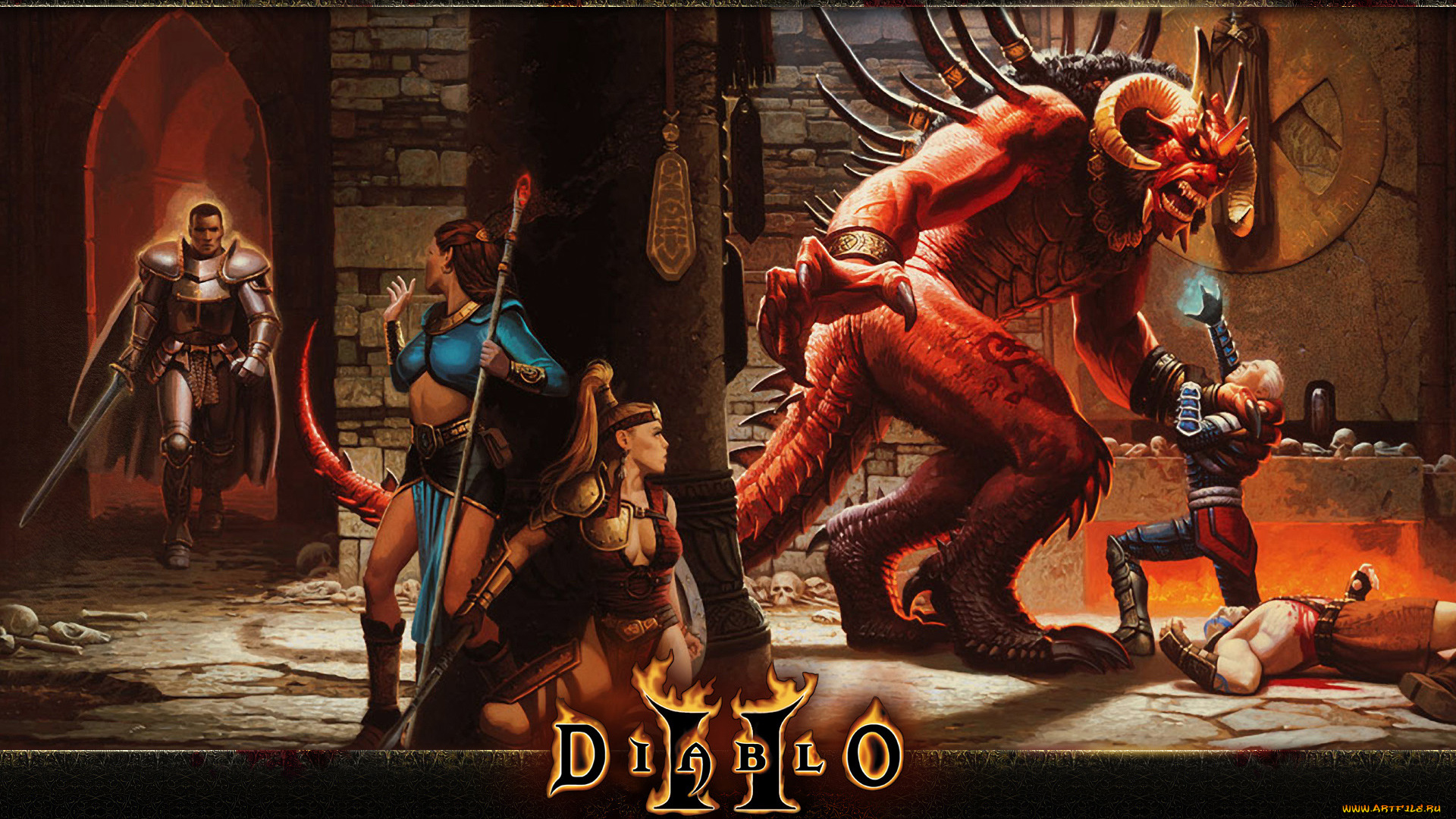 видео, игры, diablo, ii
