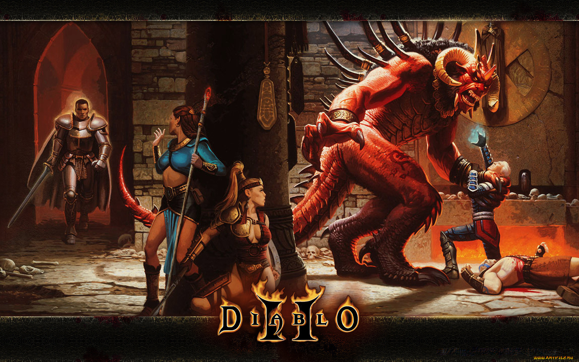 видео, игры, diablo, ii