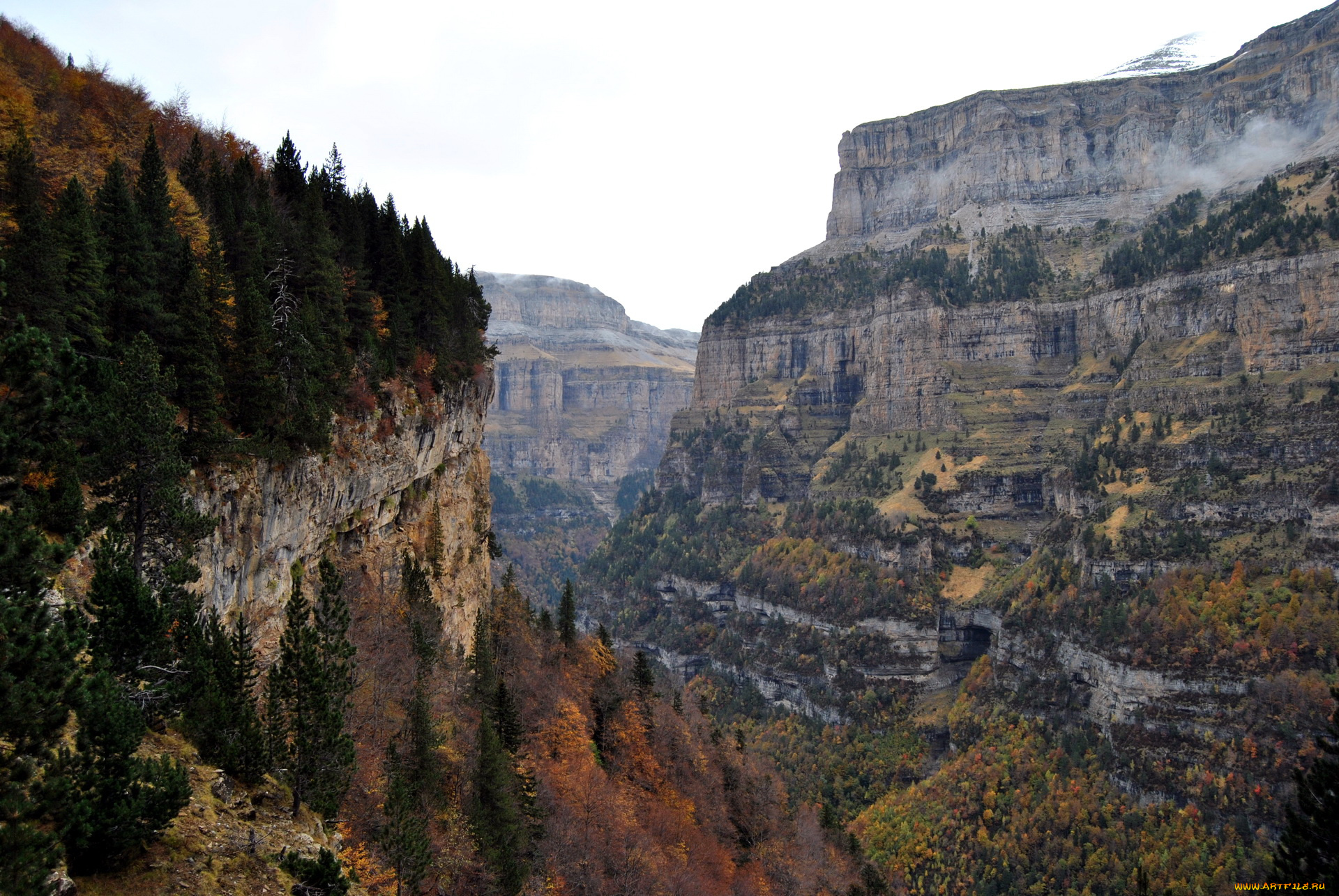 природа, горы, испания, арагон, торла