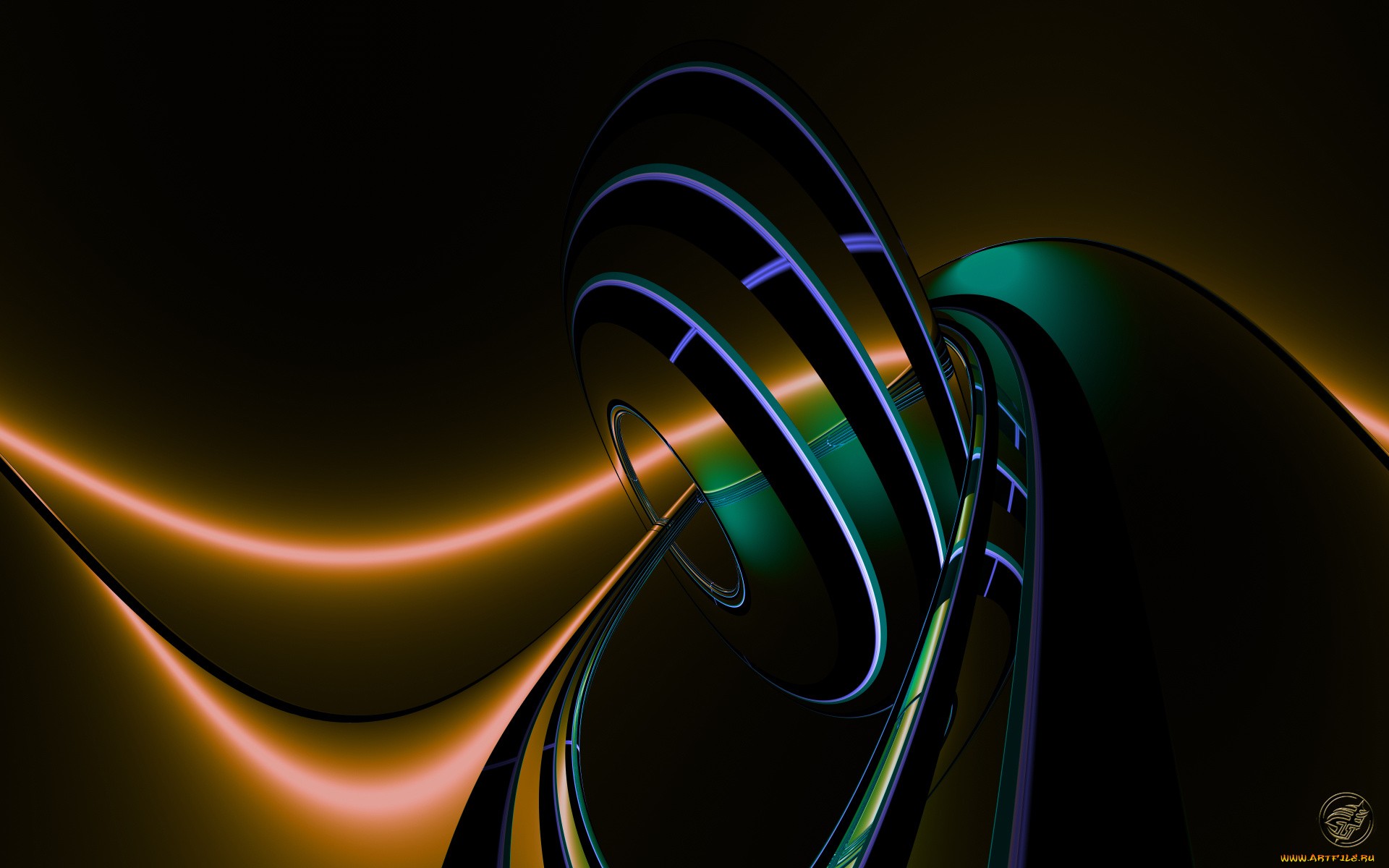 3д, графика, fractal, фракталы, фон, узор, цвета