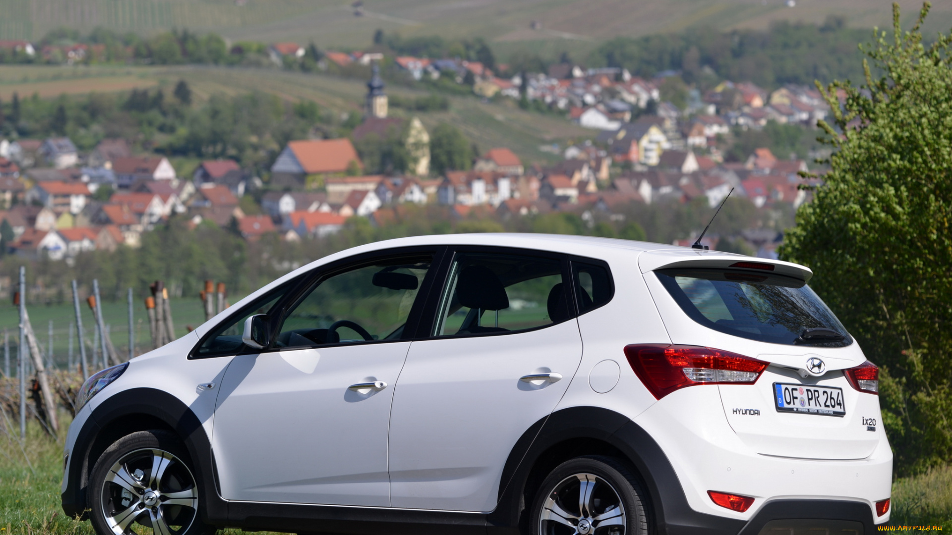 автомобили, hyundai, светлый, 2014г, crossline, ix20