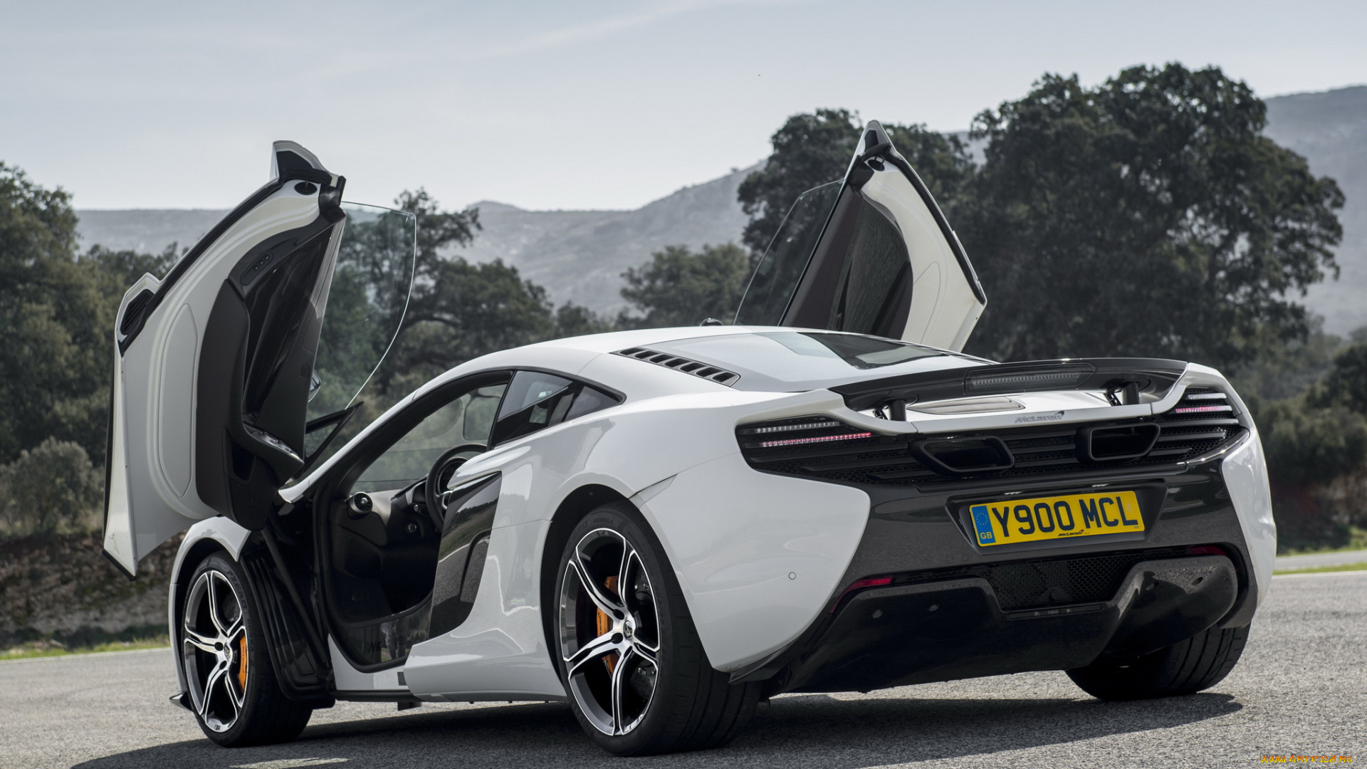 автомобили, mclaren, светлый, 2014, 650s, spyder