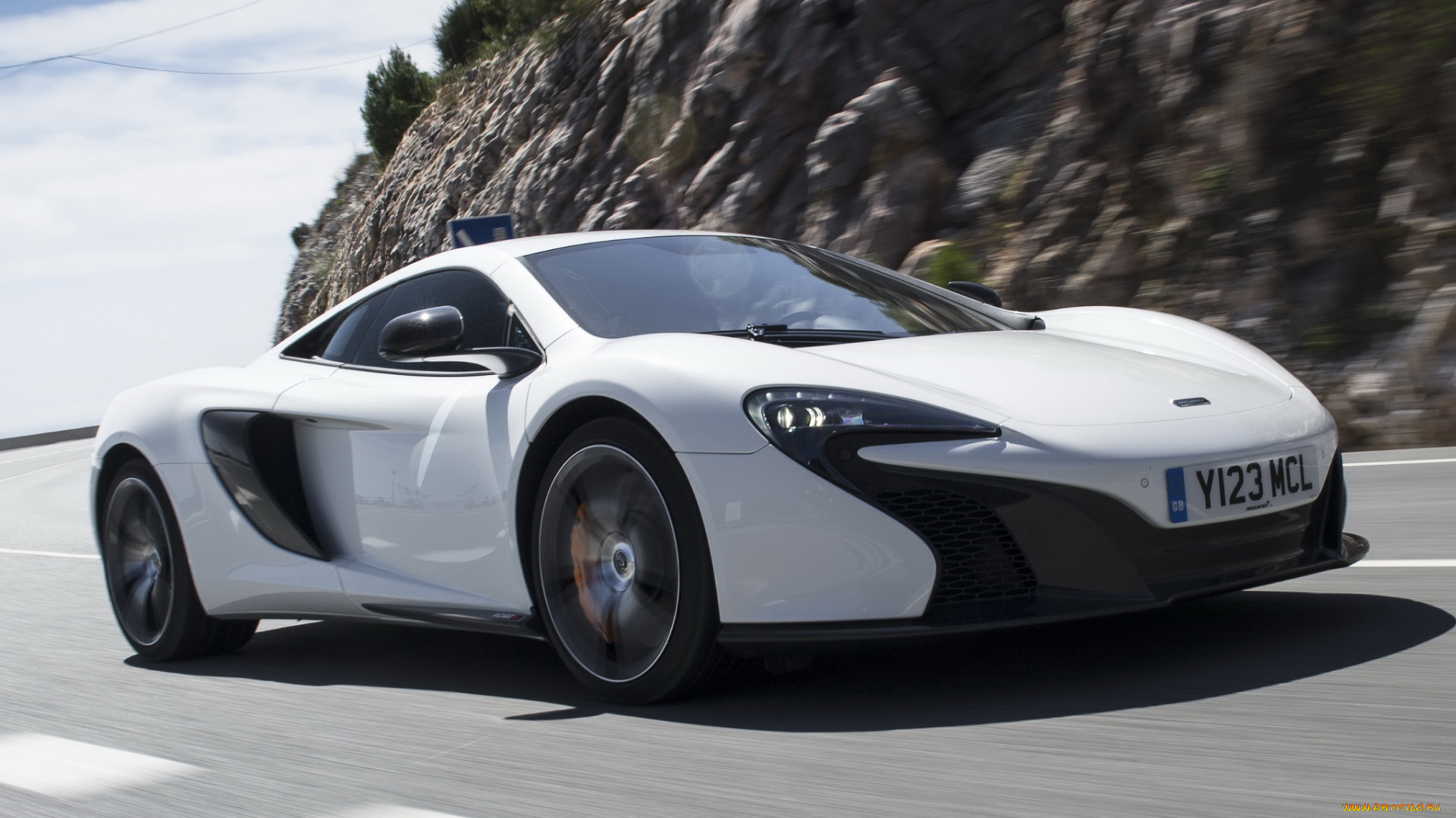 автомобили, mclaren, светлый, 2014, spyder, 650s