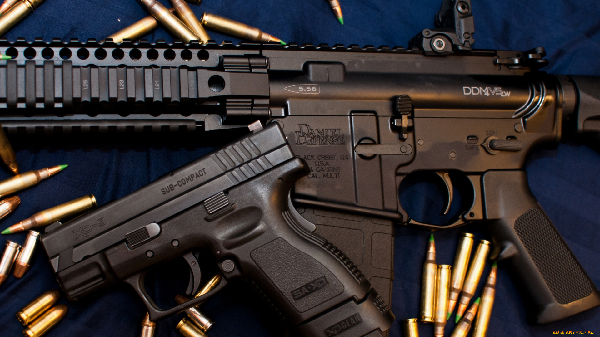 оружие, пистолет, автомат, пули