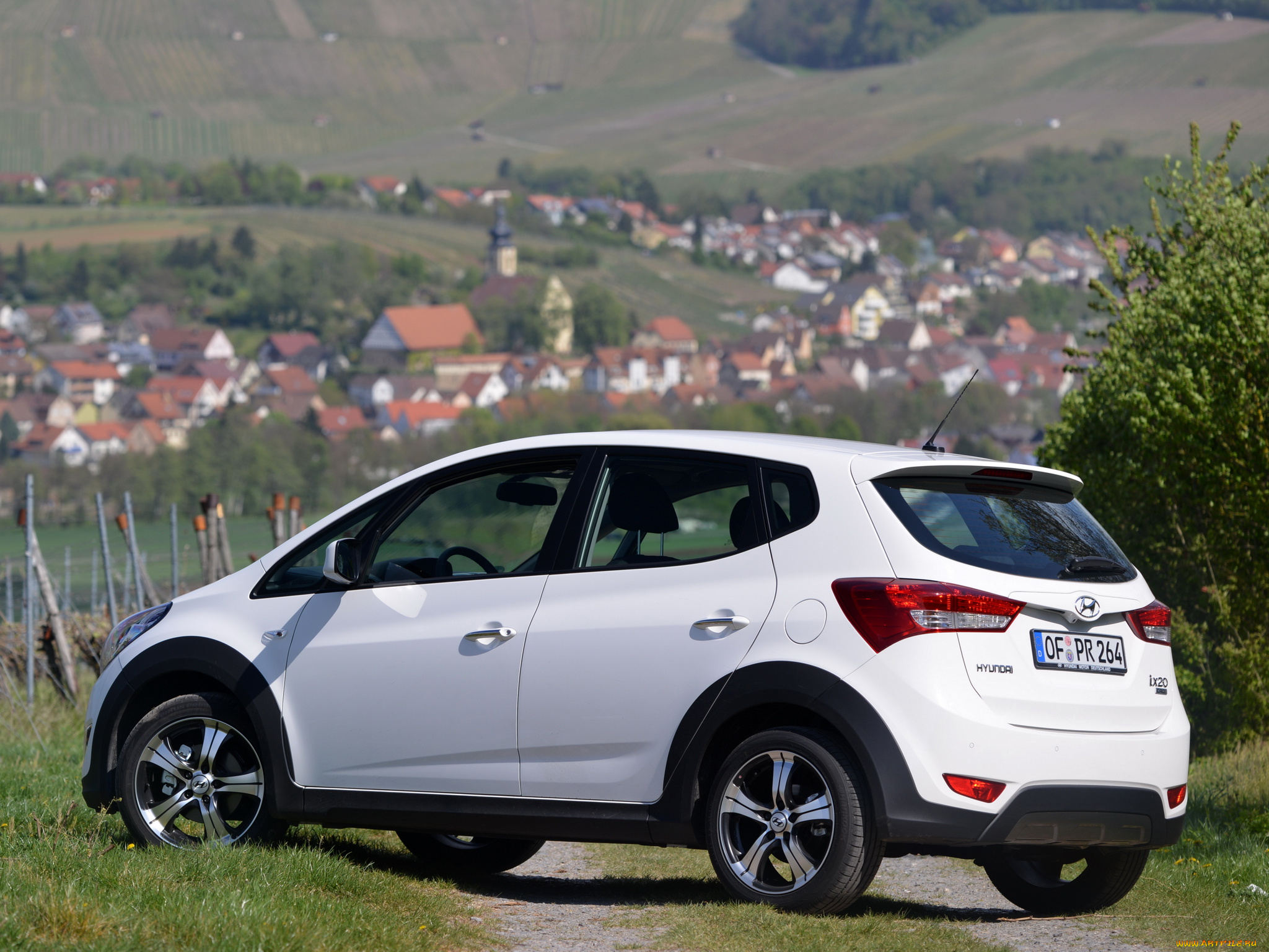 автомобили, hyundai, светлый, 2014г, crossline, ix20