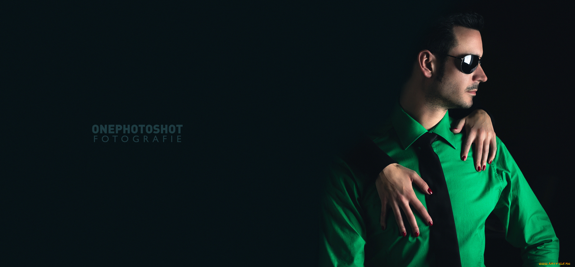 мужчины, -, unsort, рубашка, очки, рука, парень