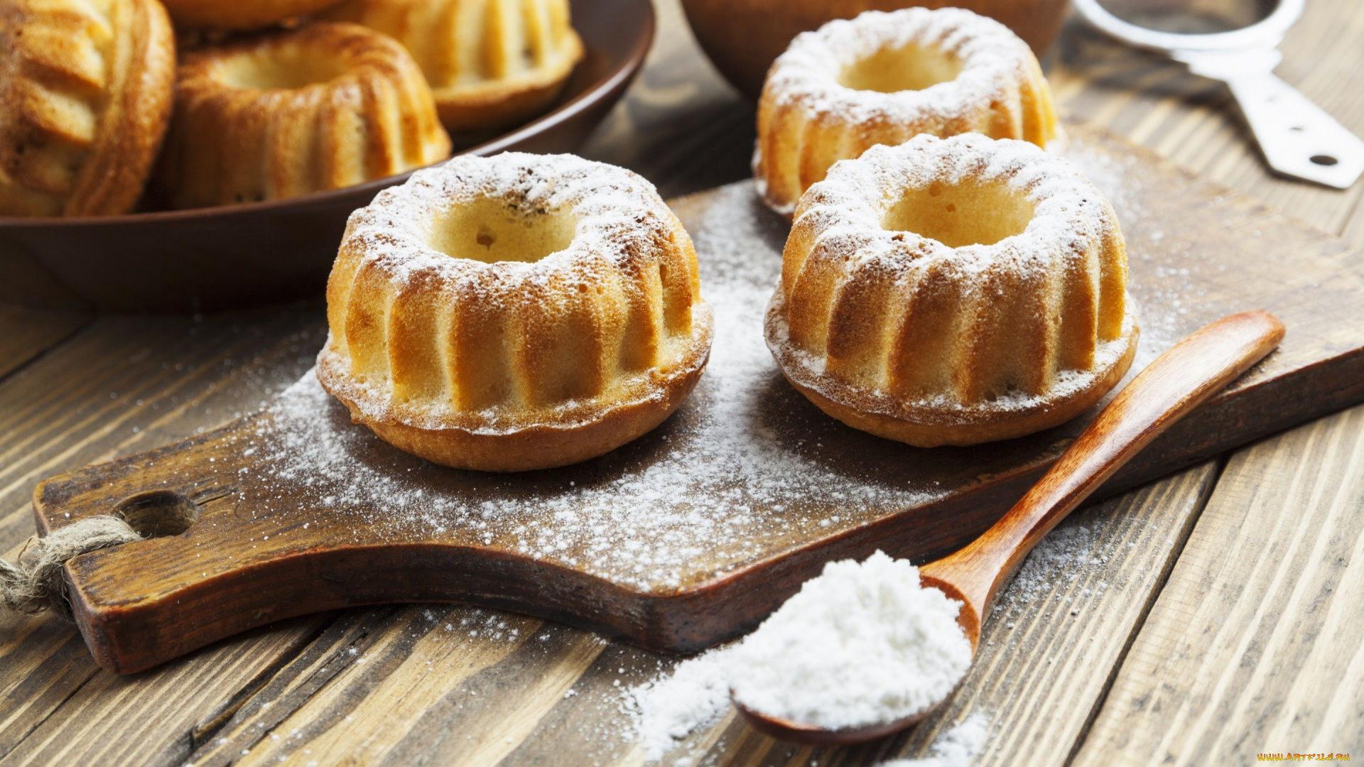 еда, пирожные, , кексы, , печенье, выпечка, кексы, пудра, сахар