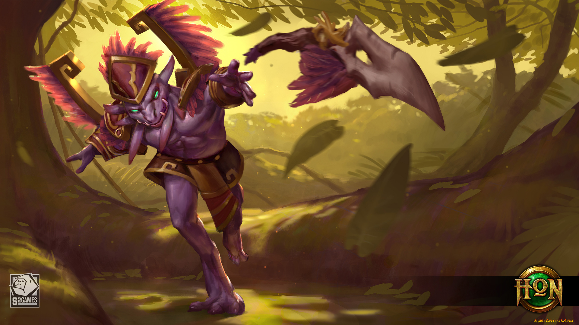 heroes, of, newerth, видео, игры, персонажи