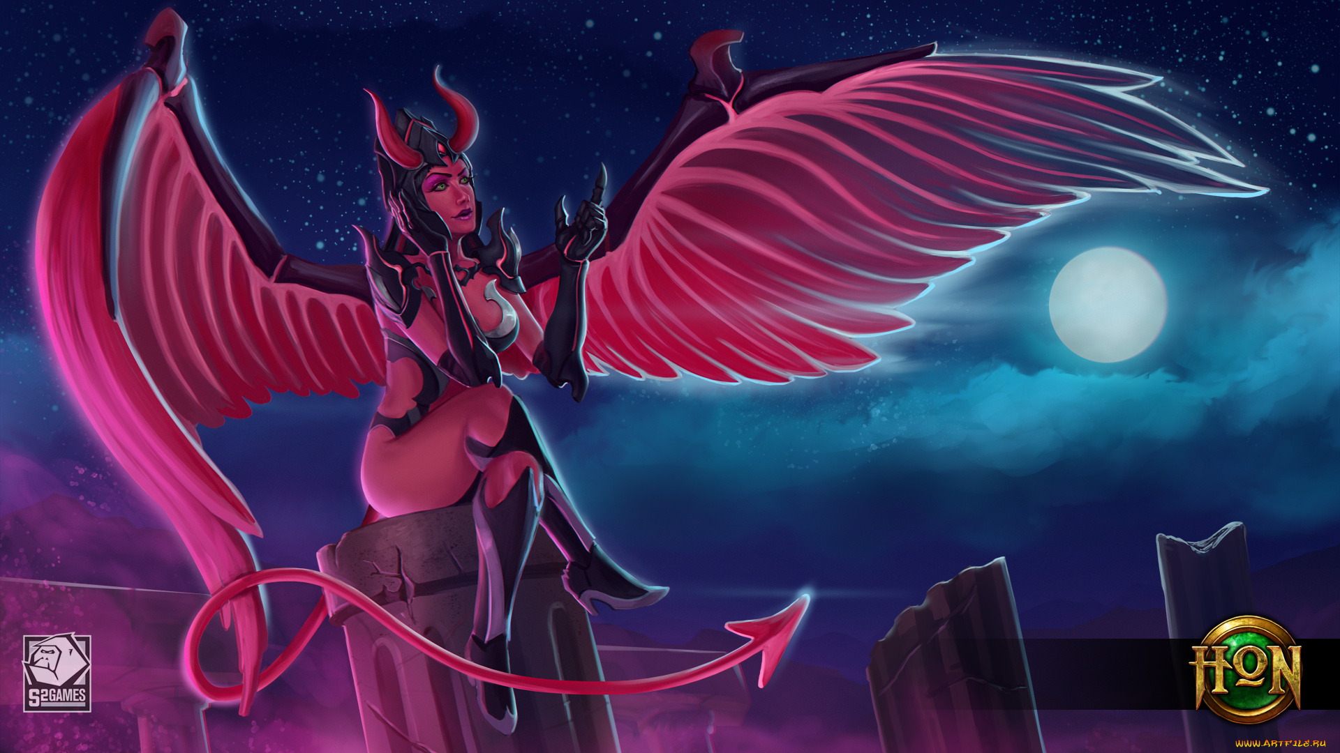 видео, игры, heroes, of, newerth, персонаж