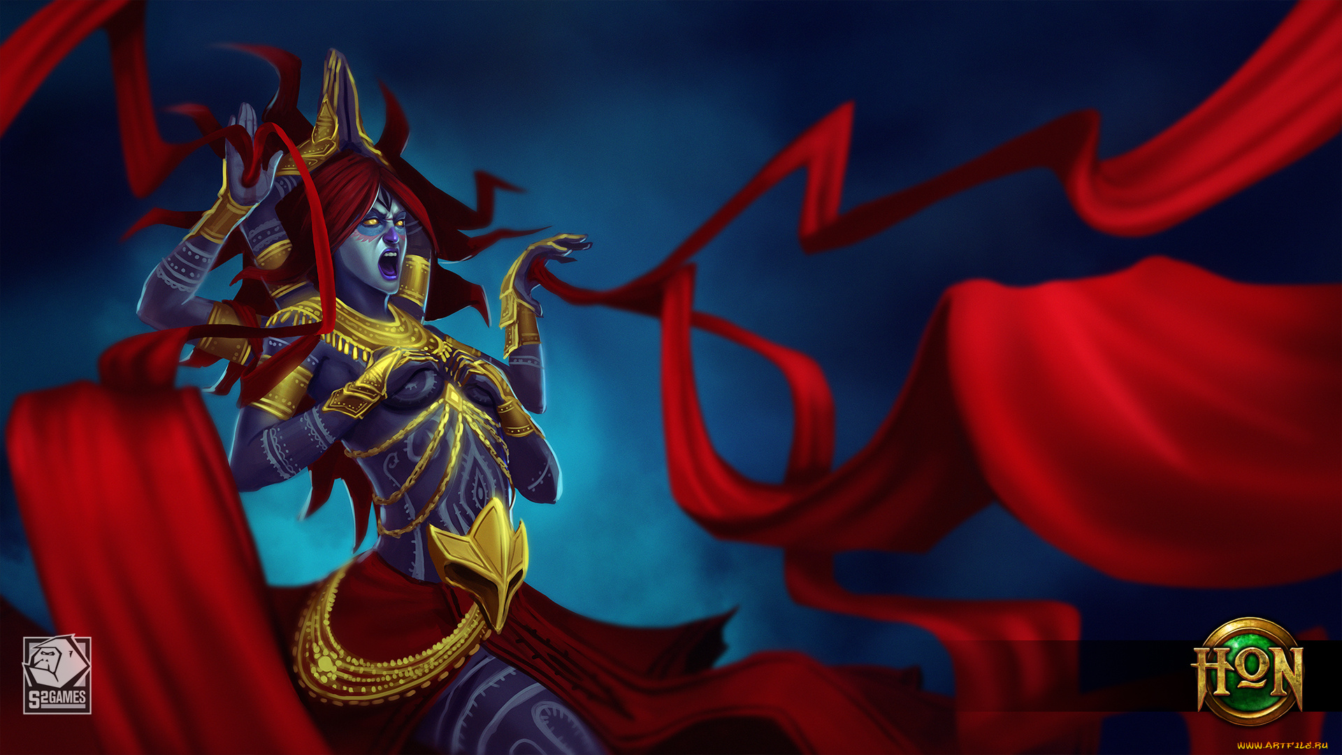 видео, игры, heroes, of, newerth, персонаж