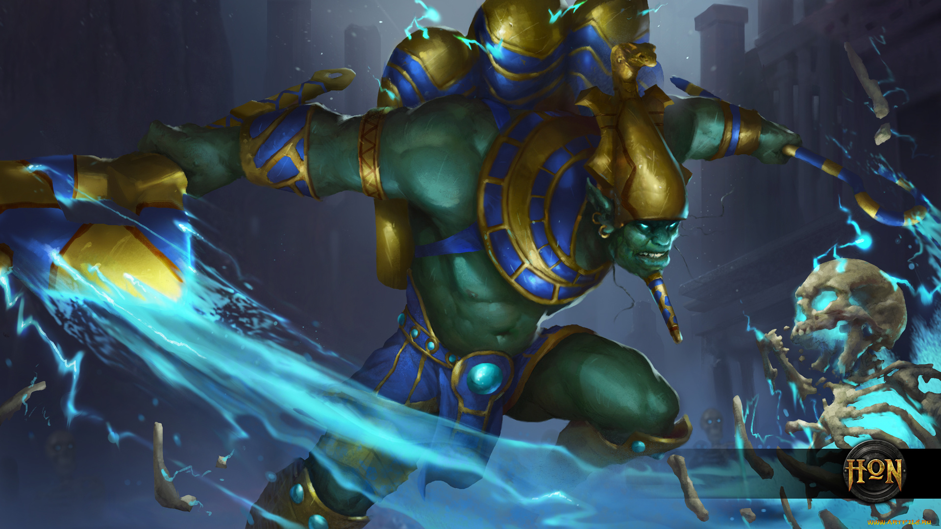 видео, игры, heroes, of, newerth, персонаж