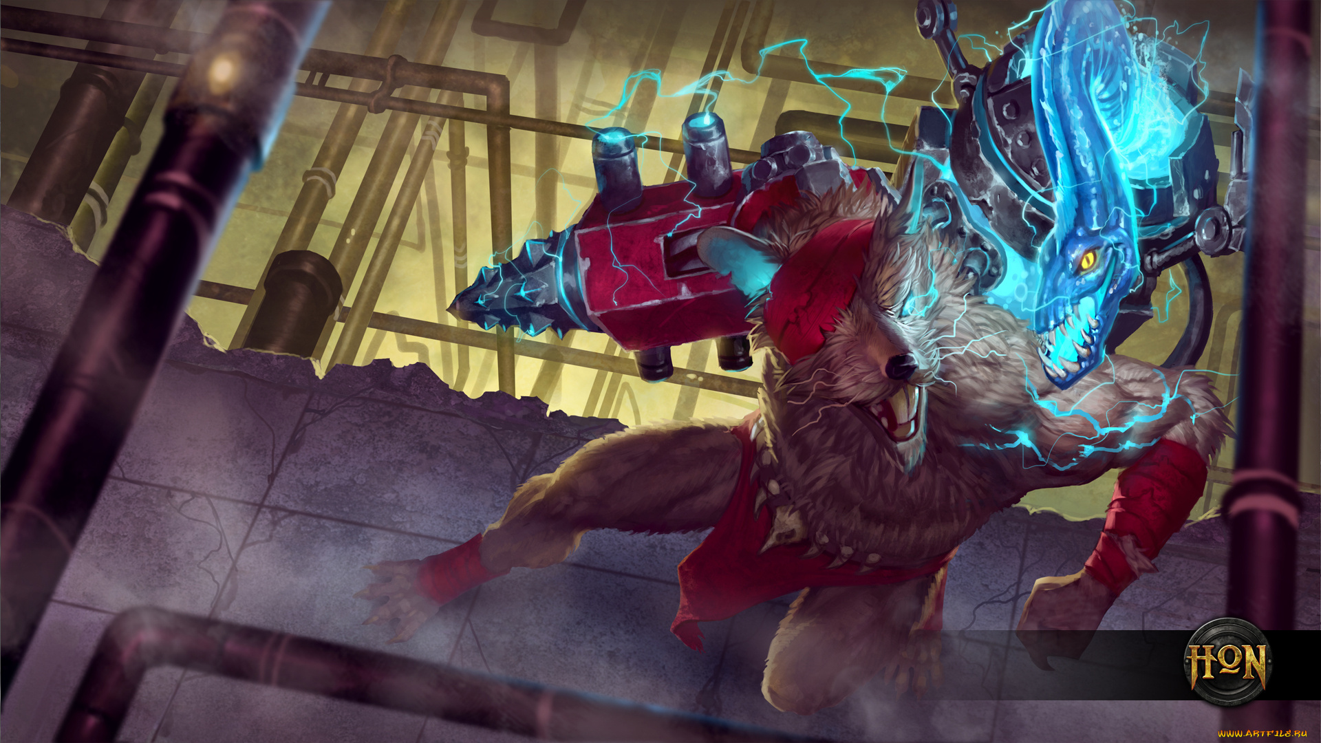 видео, игры, heroes, of, newerth, персонаж