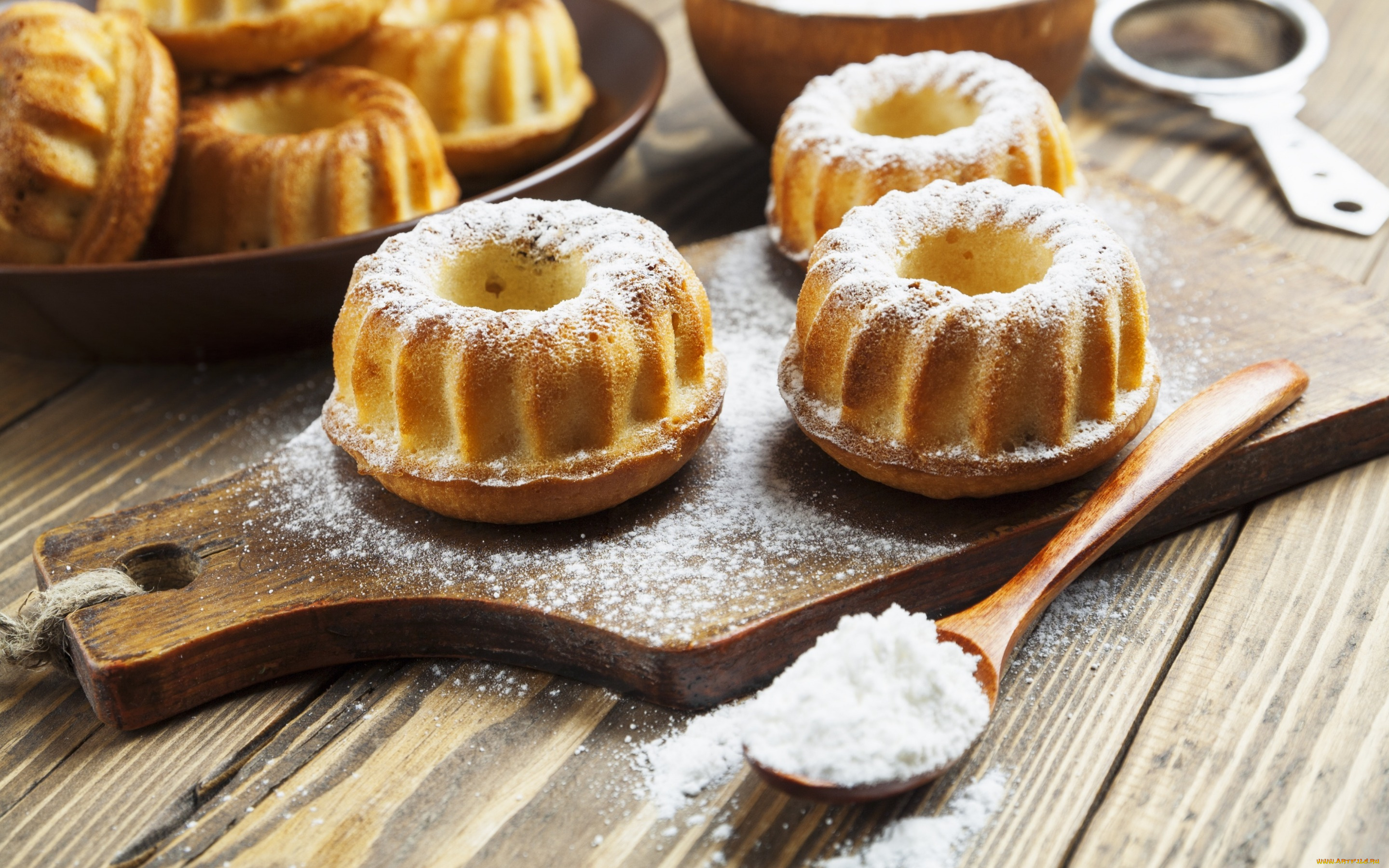 еда, пирожные, , кексы, , печенье, выпечка, кексы, пудра, сахар