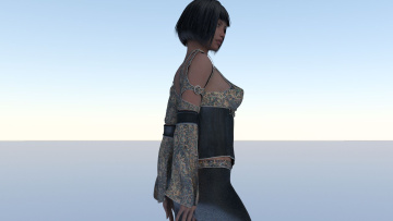 обоя 3д графика, люди , people, фон, взгляд, девушка