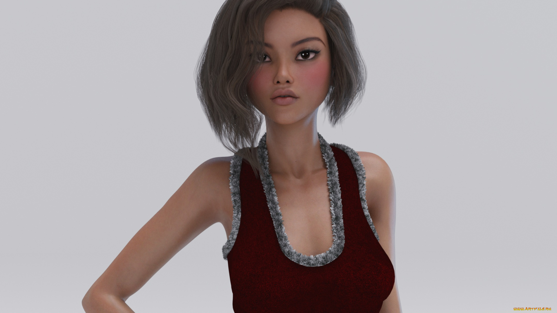 3д, графика, люди, , people, фон, взгляд, девушка