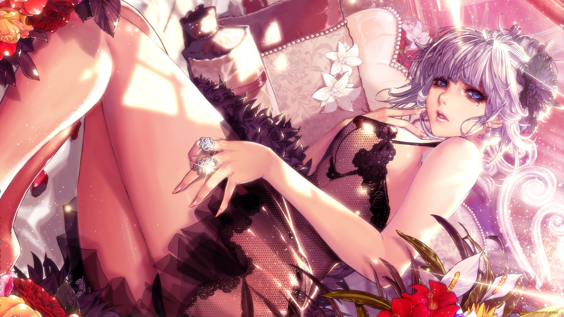 аниме, furyou, michi, gang, road, девушка