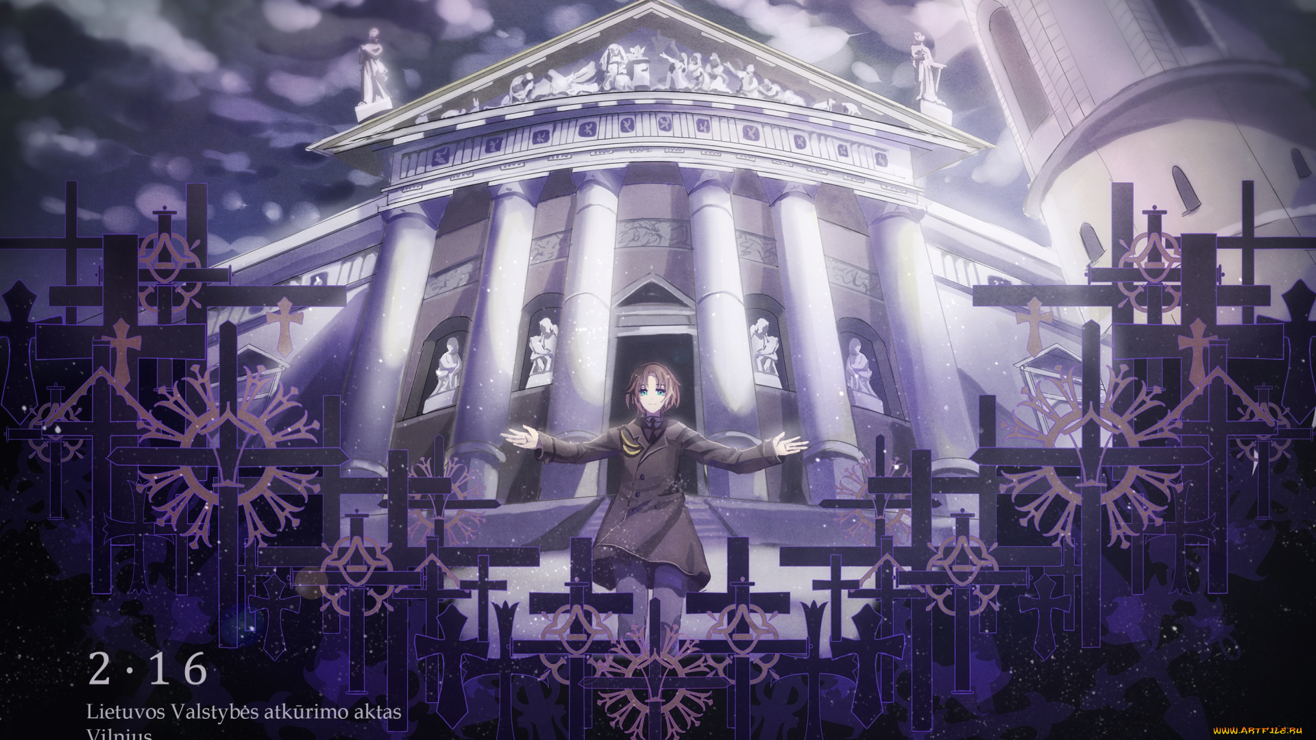 аниме, hetalia, , axis, powers, axis, powers