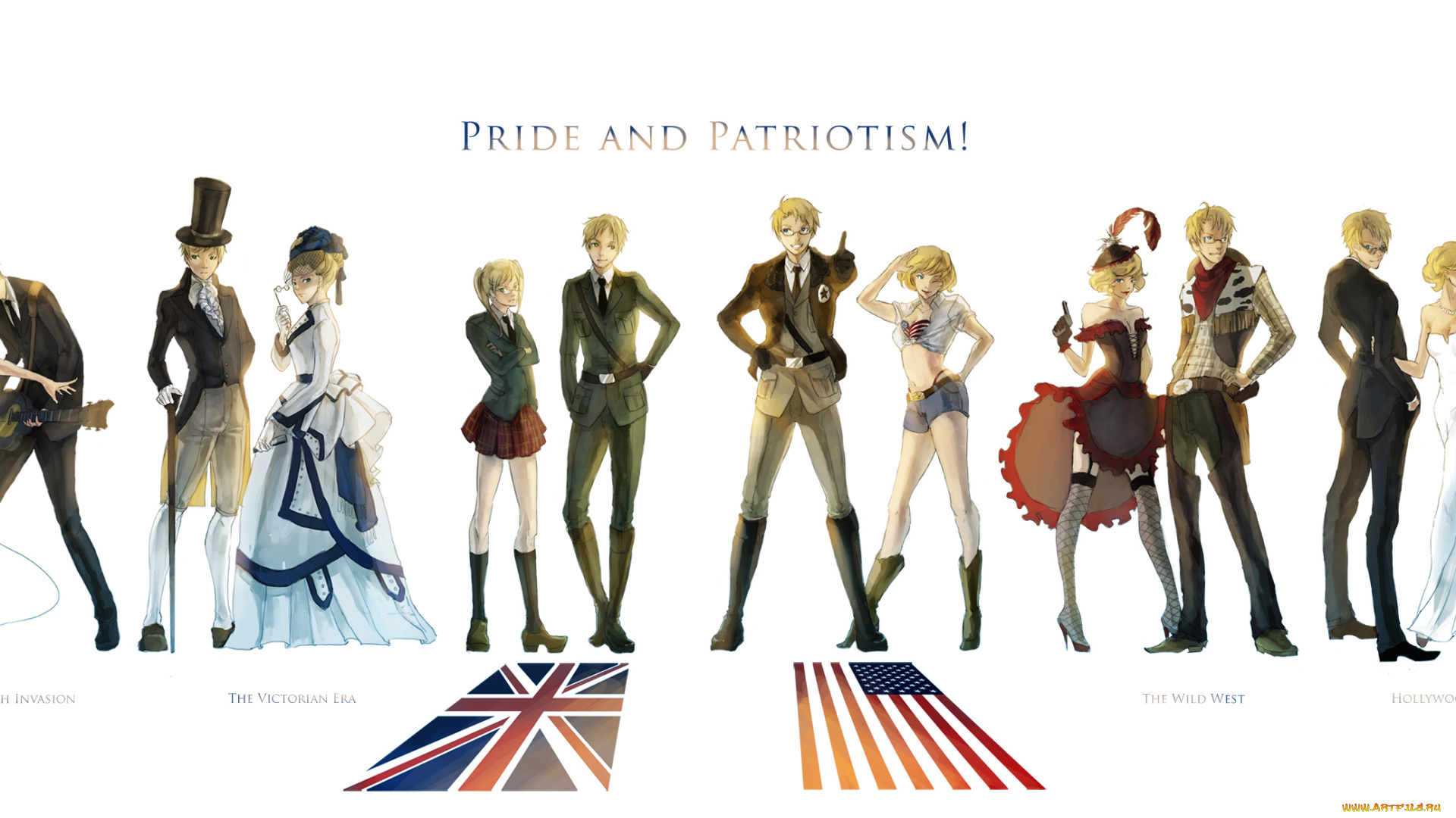 аниме, hetalia, , axis, powers, парни
