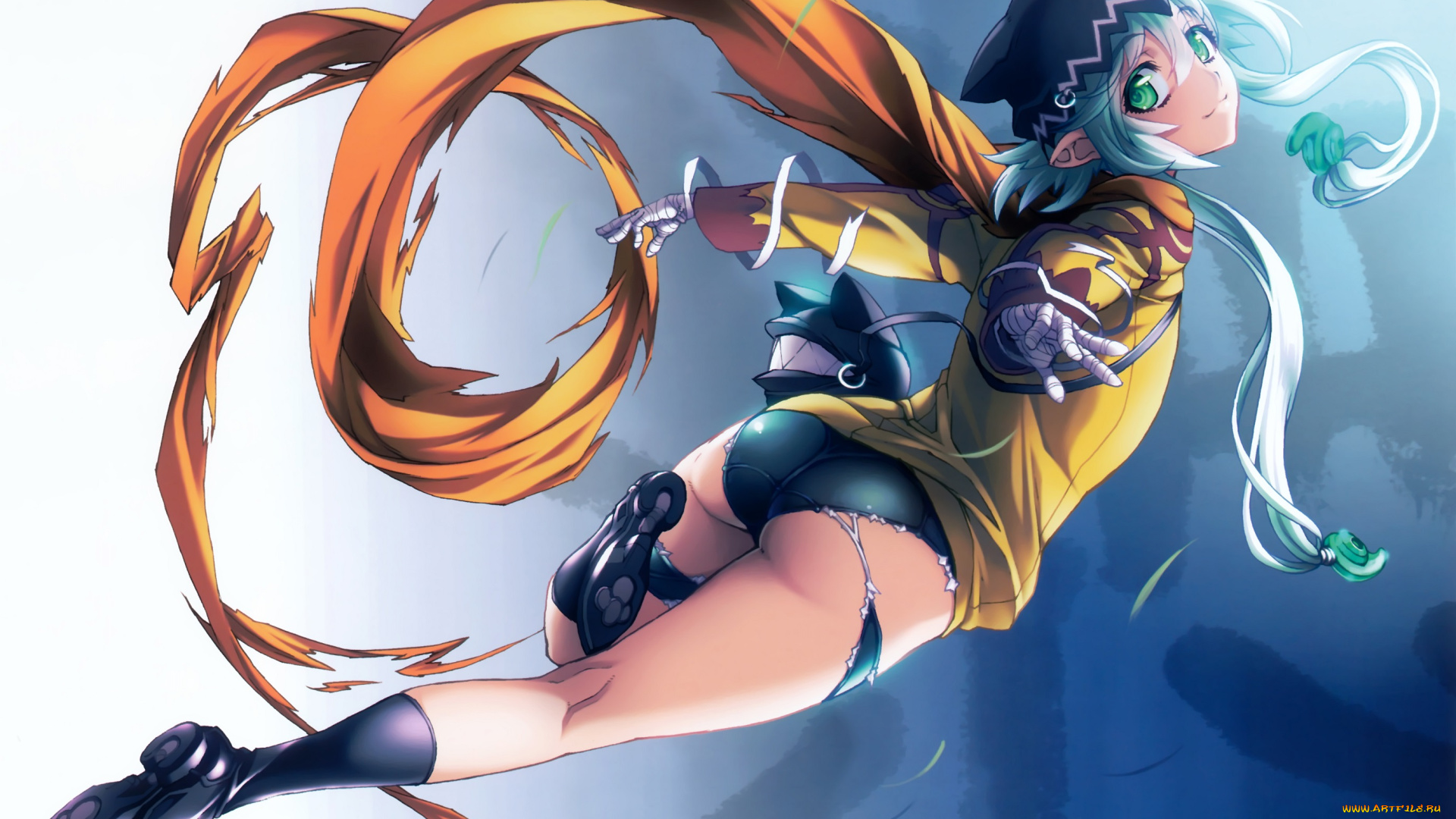 аниме, jingai, makyou, jingai, makyou