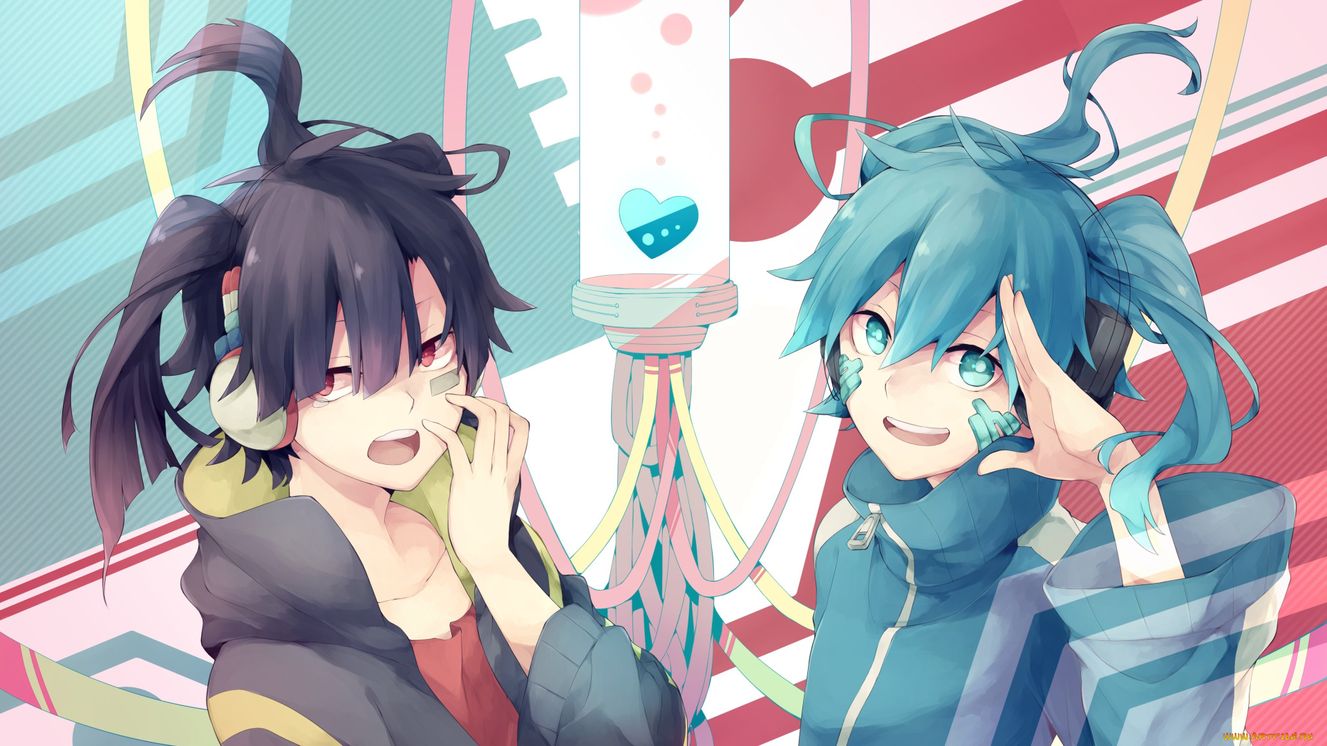 аниме, kagerou, project, девочки