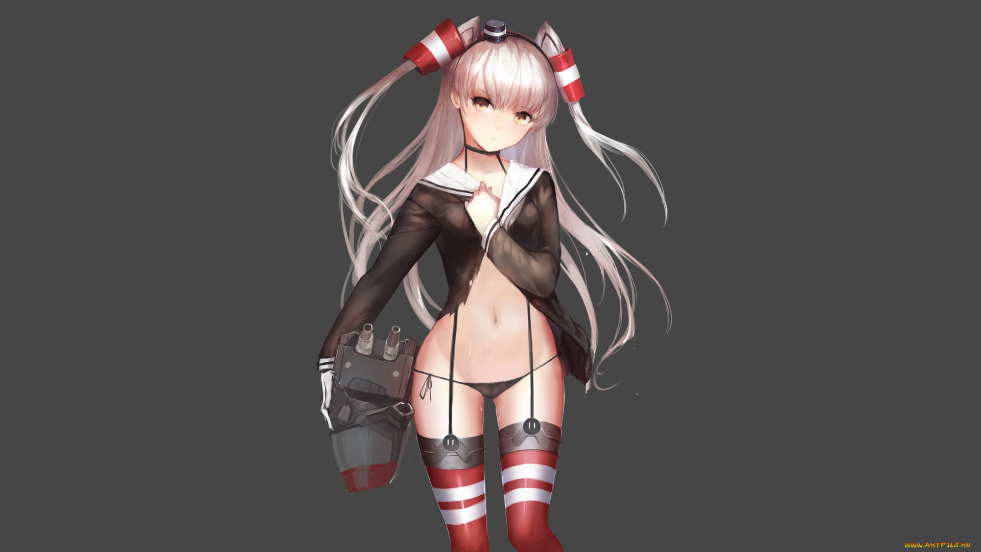 аниме, kantai, collection, девушка
