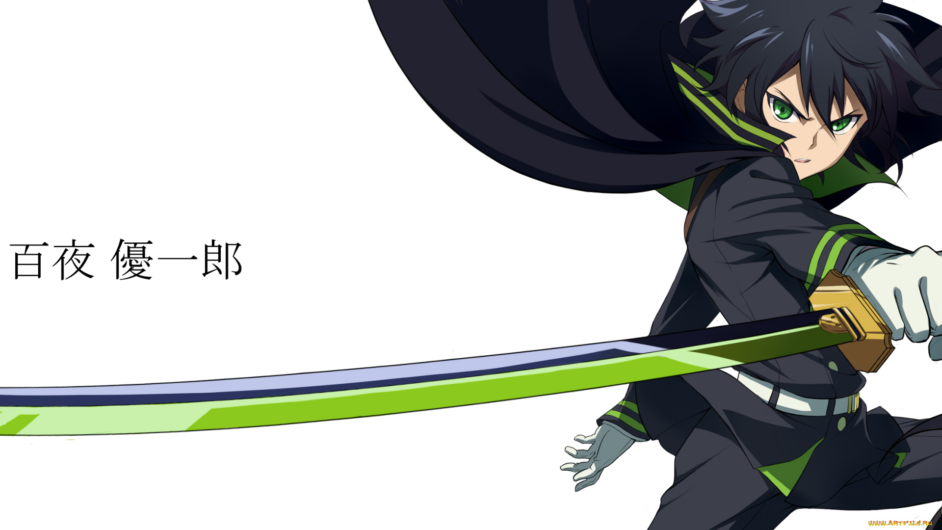 аниме, owari, no, seraph, персонаж