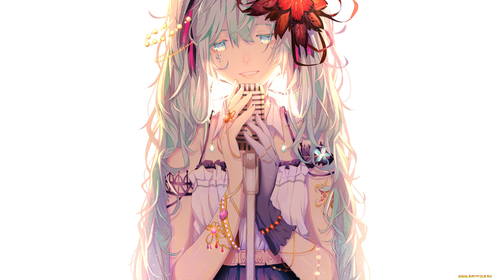 аниме, vocaloid, hatsune, miku