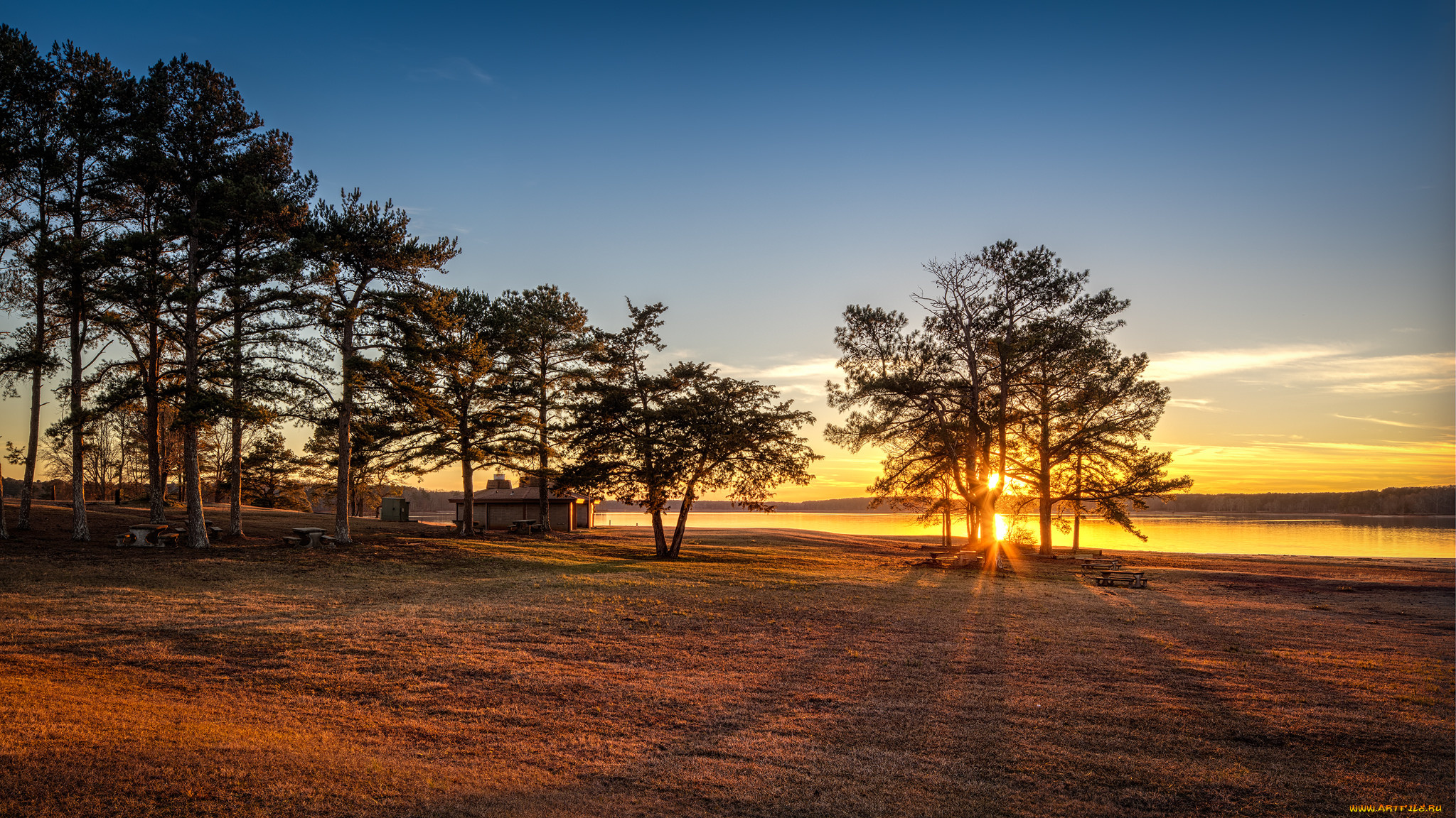 природа, восходы, закаты, рассвет