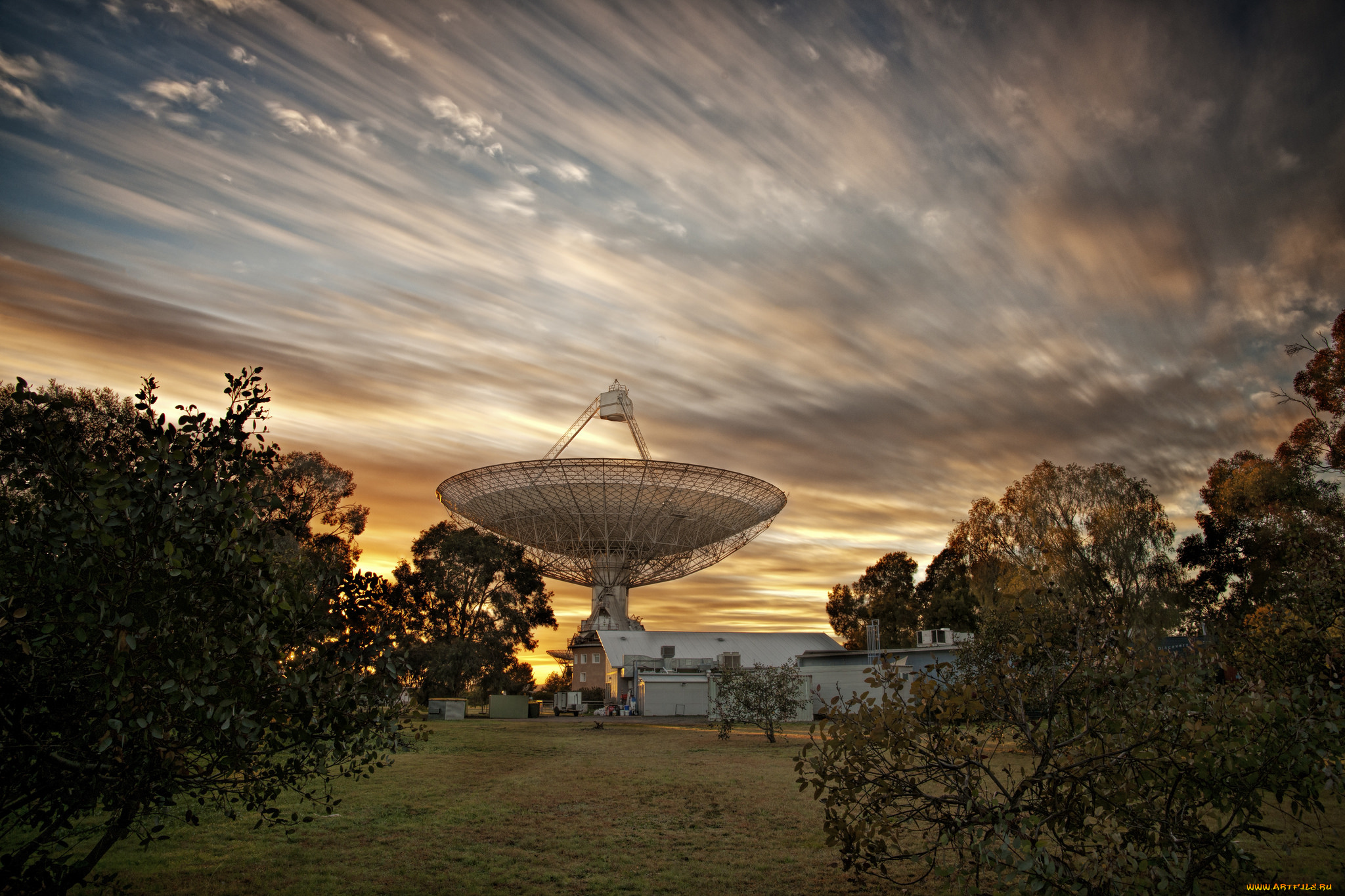 космос, разное, другое, радиотелескоп