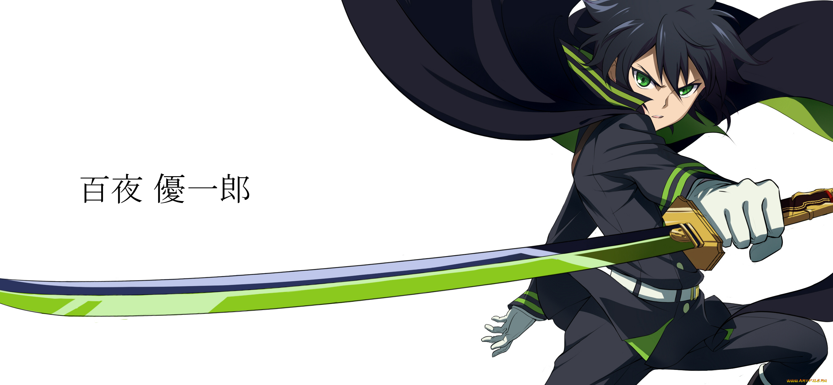 аниме, owari, no, seraph, персонаж