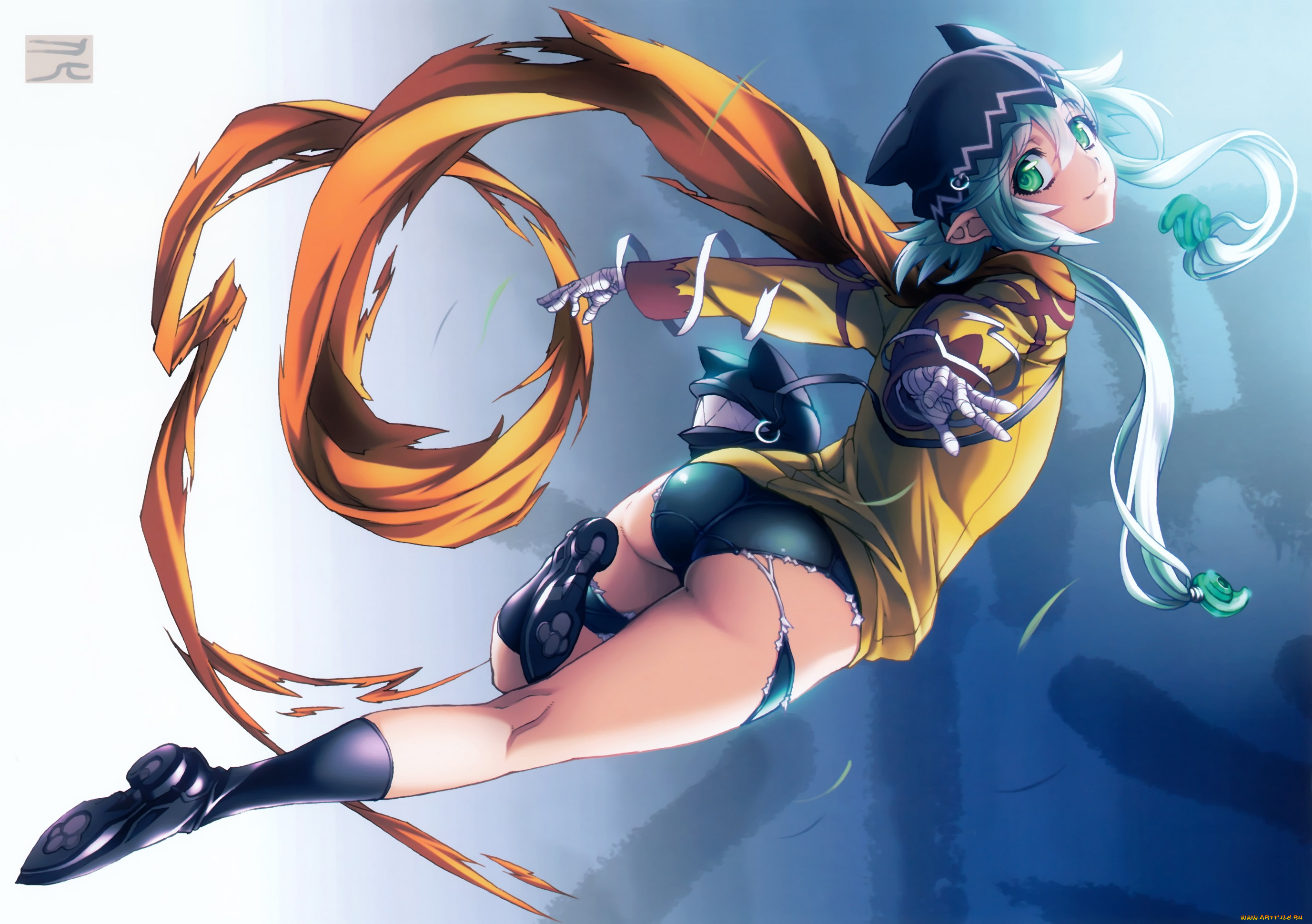 аниме, jingai, makyou, jingai, makyou