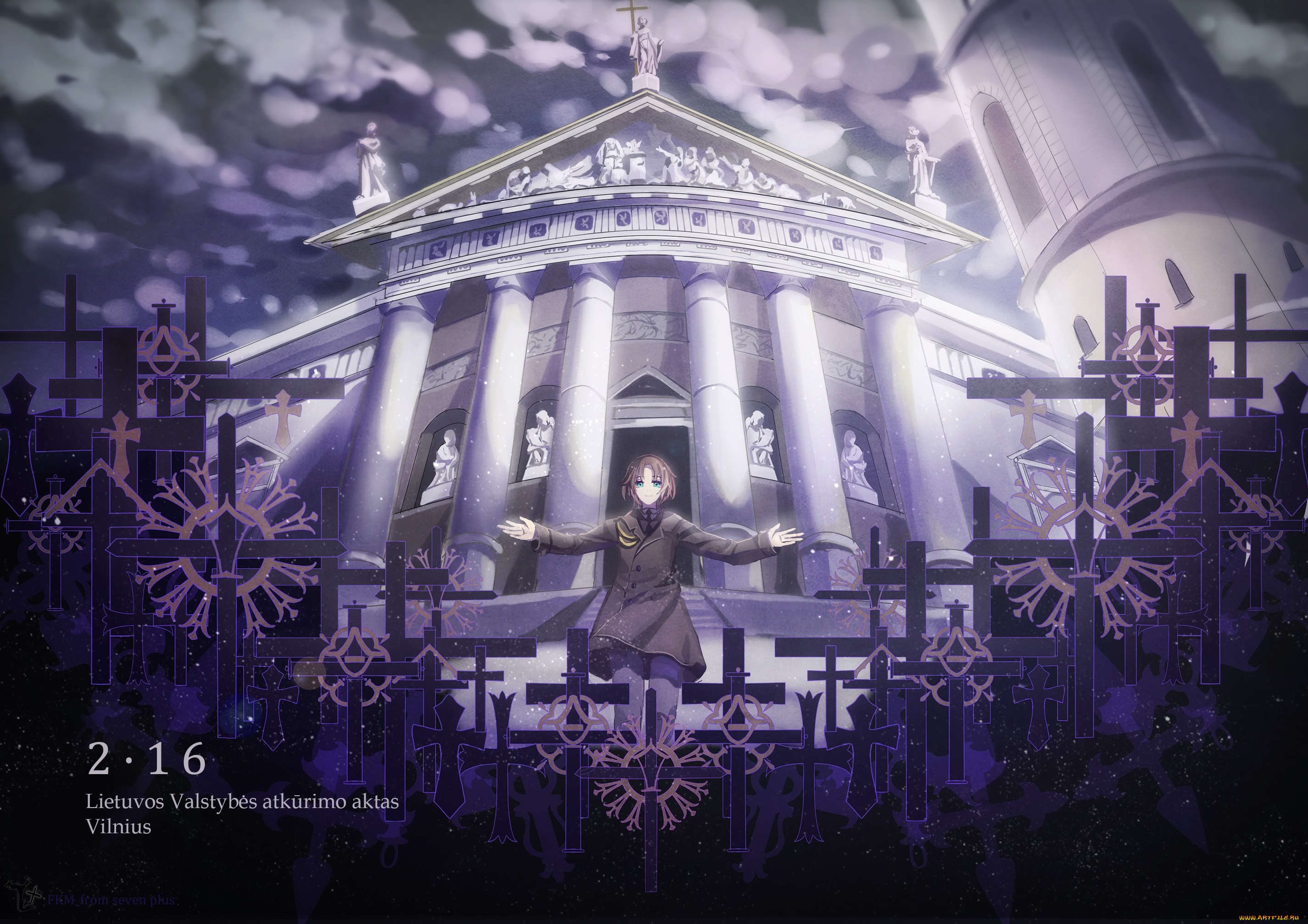 аниме, hetalia, , axis, powers, axis, powers