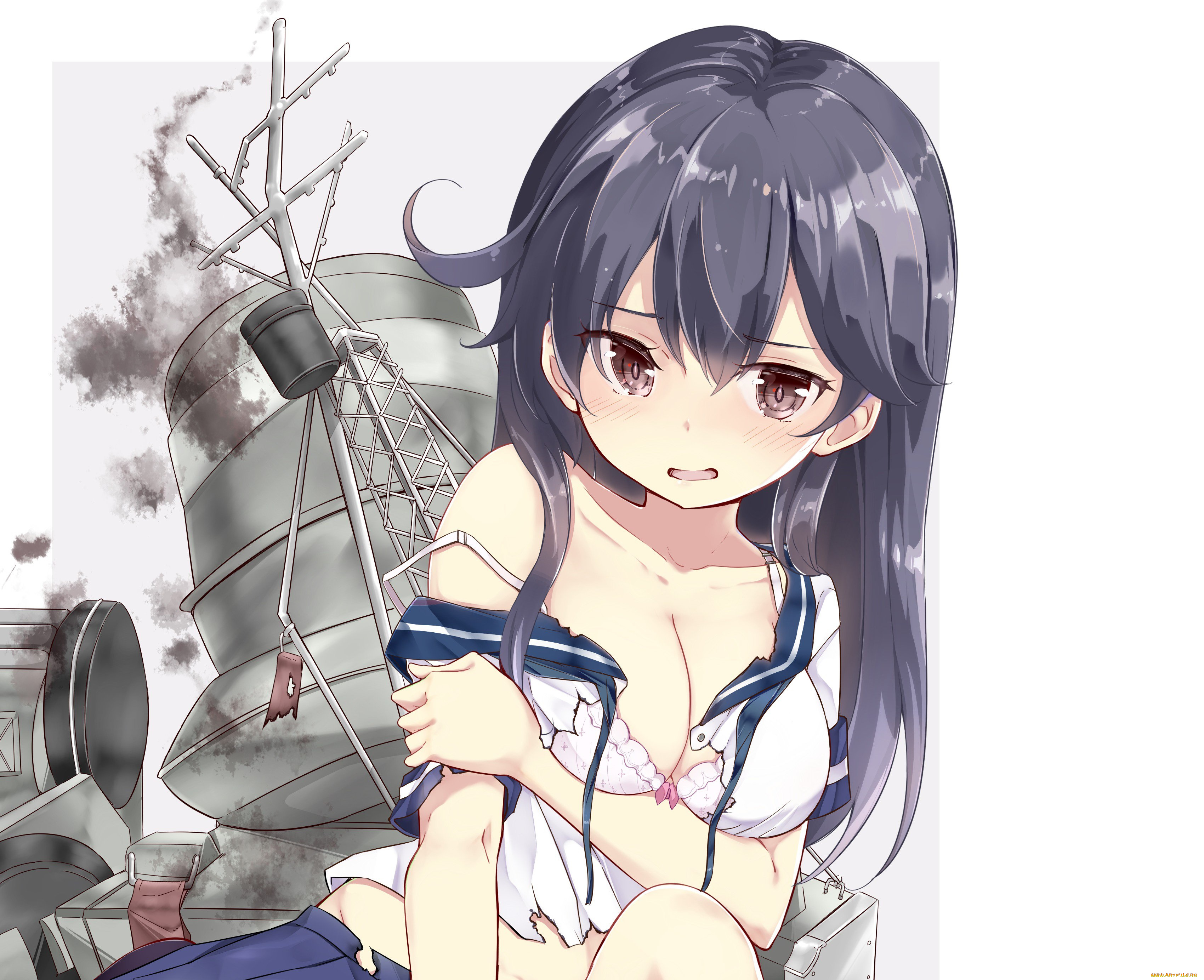 аниме, kantai, collection, девушка