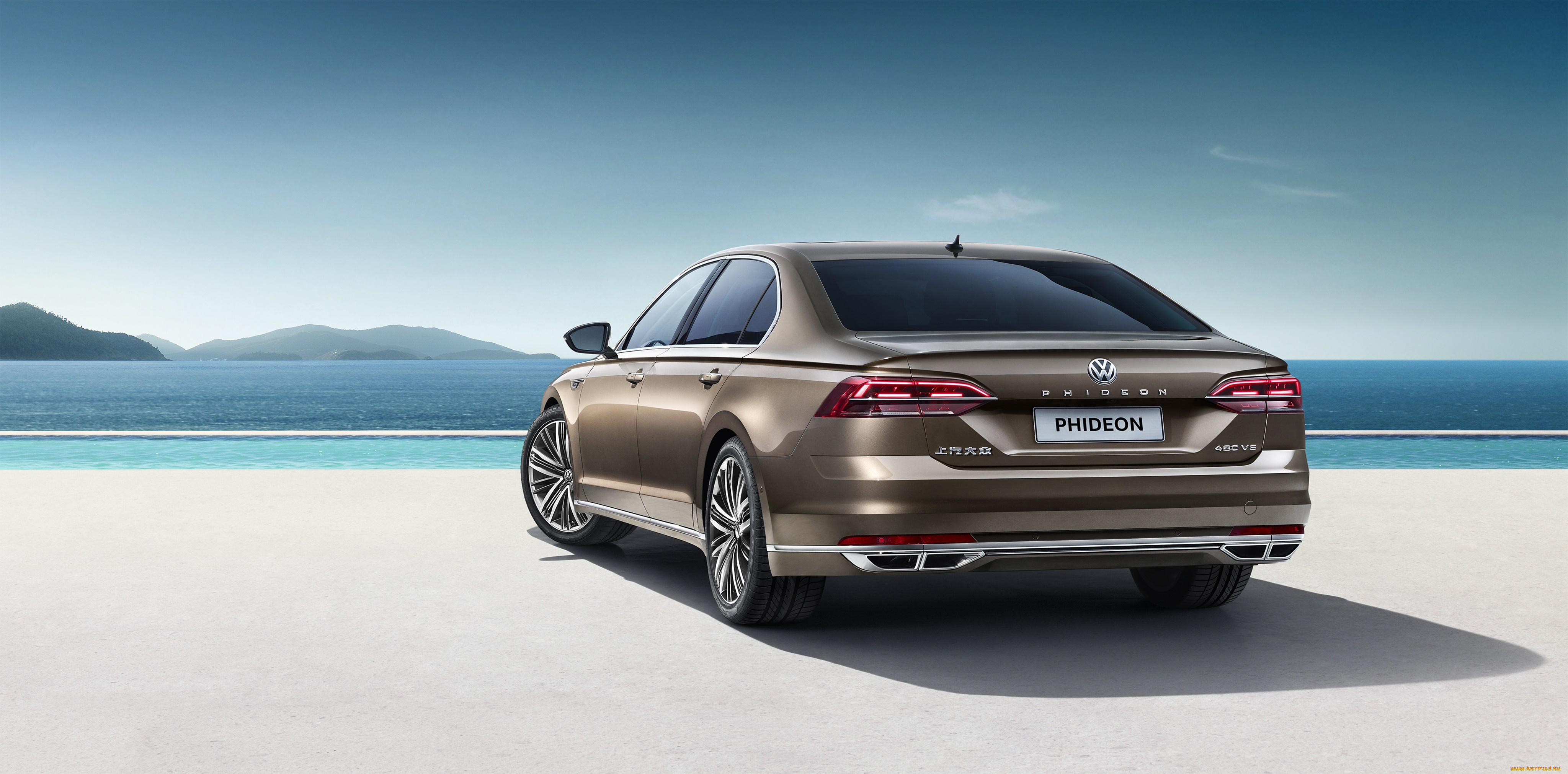 автомобили, volkswagen, phideon, 2016г