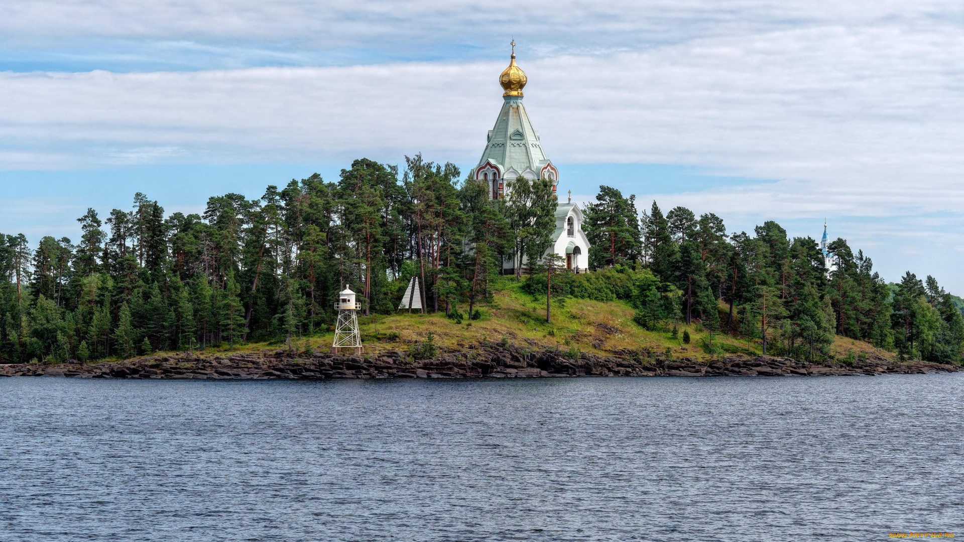 города, -, православные, церкви, , монастыри, валаам, скит, во, имя, святителя, николая, Чудотворца, ладожское, озеро