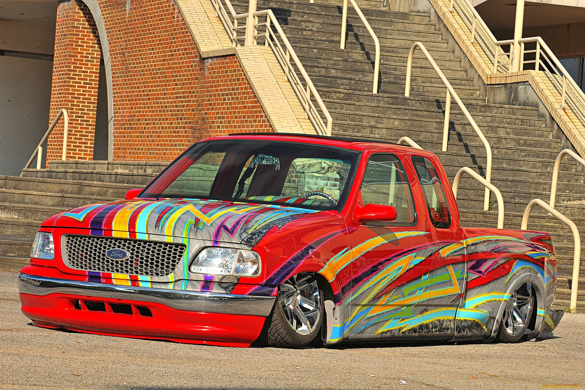 автомобили, custom, pick-up, ford