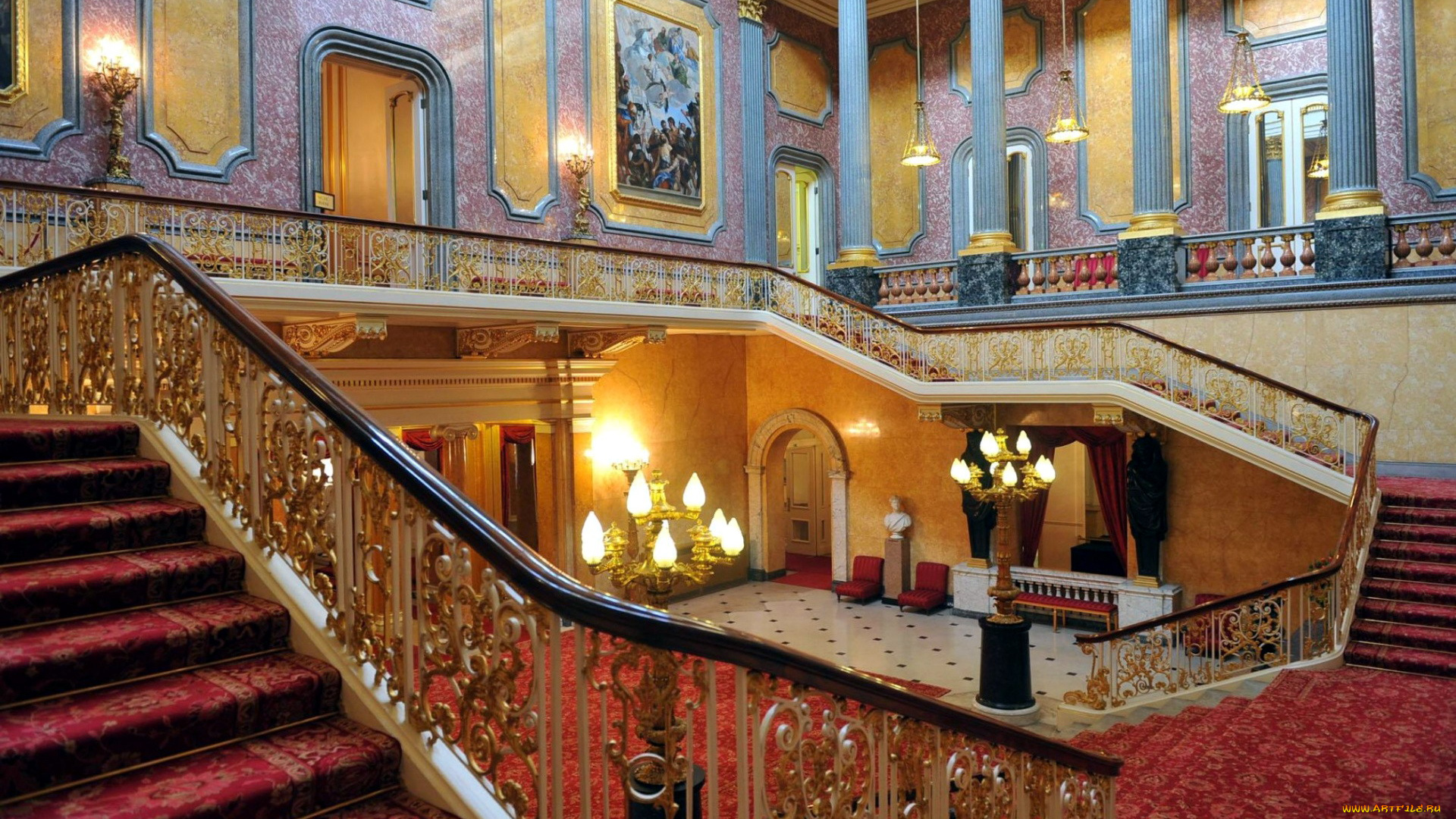 интерьер, дворцы, , музеи, buckingham, palace, interior