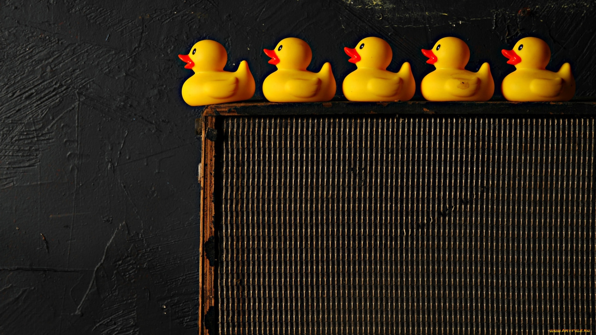 разное, игрушки, утки, фон