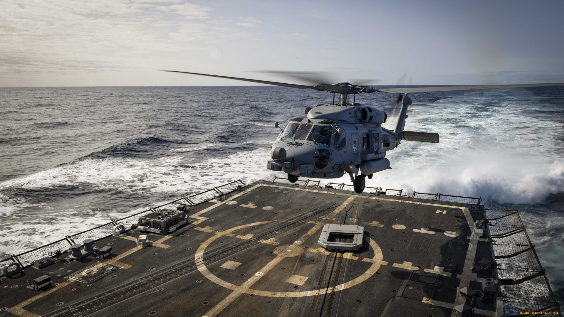 sikorsky, sh-60, seahawk, авиация, вертолёты, посадка, морские, транспортные, средства, вертолеты, военно-морской, флот, авианосцы, военная