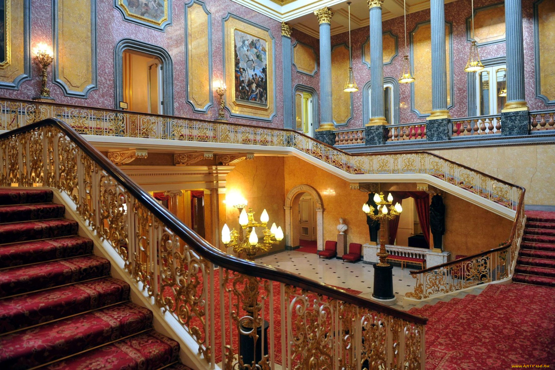 интерьер, дворцы, , музеи, buckingham, palace, interior